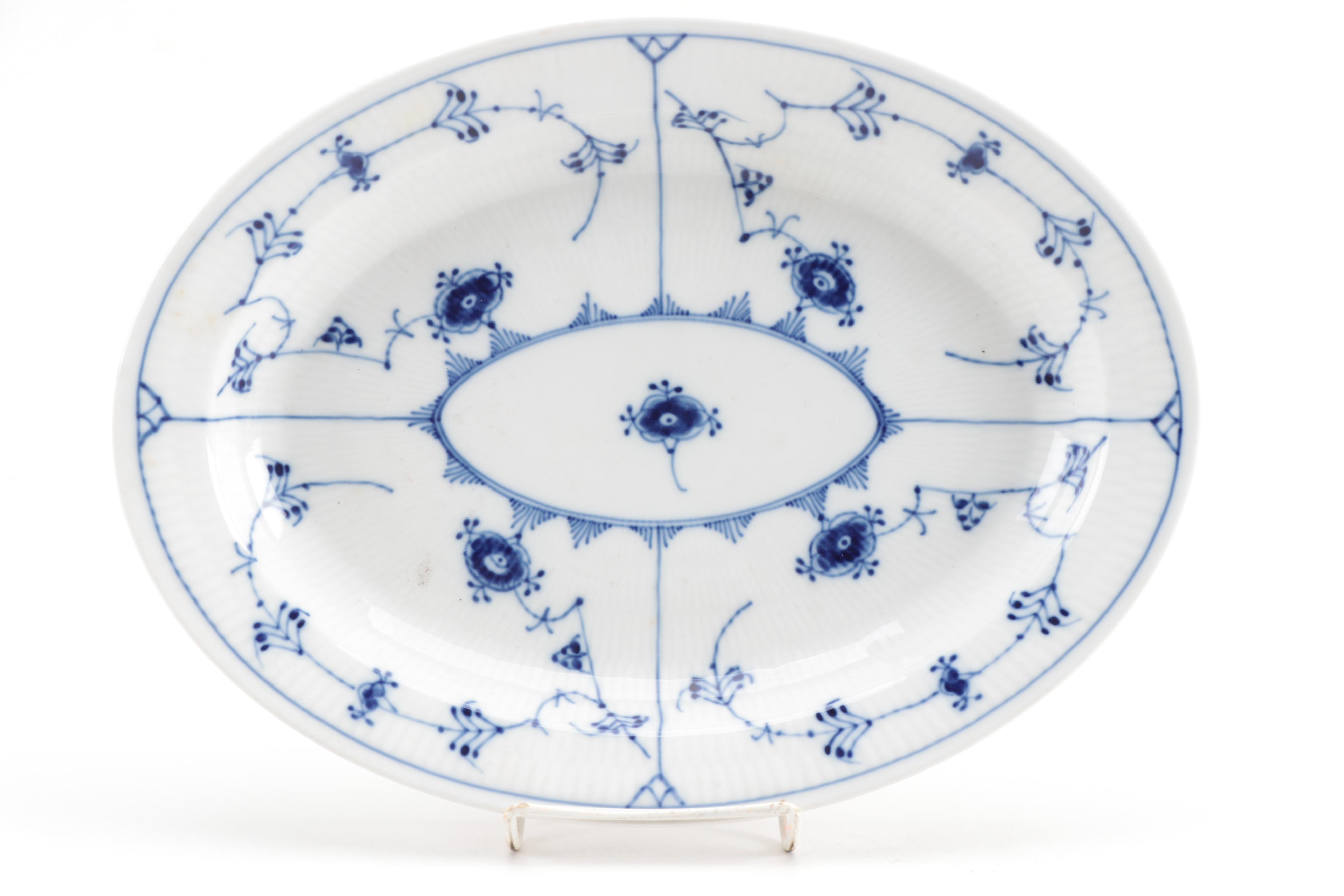 Royal Copenhagen "Blue Fluted Half Lace" Porcelain Dinnerware
