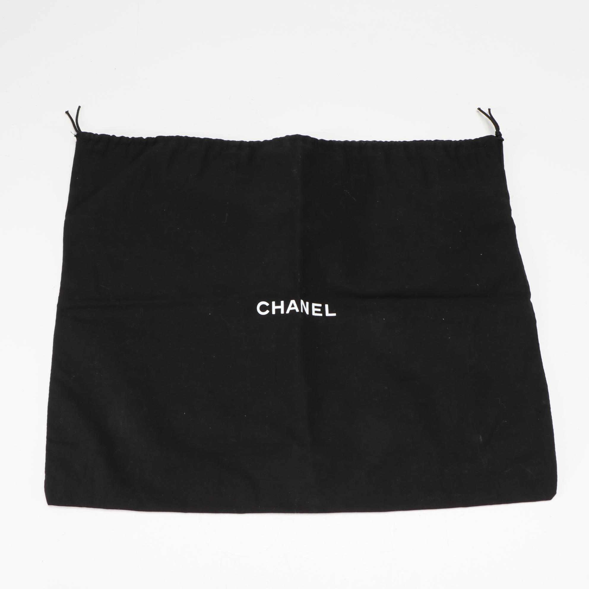 Chanel Turnlock Tote in Ivory Quilted Caviar Leather