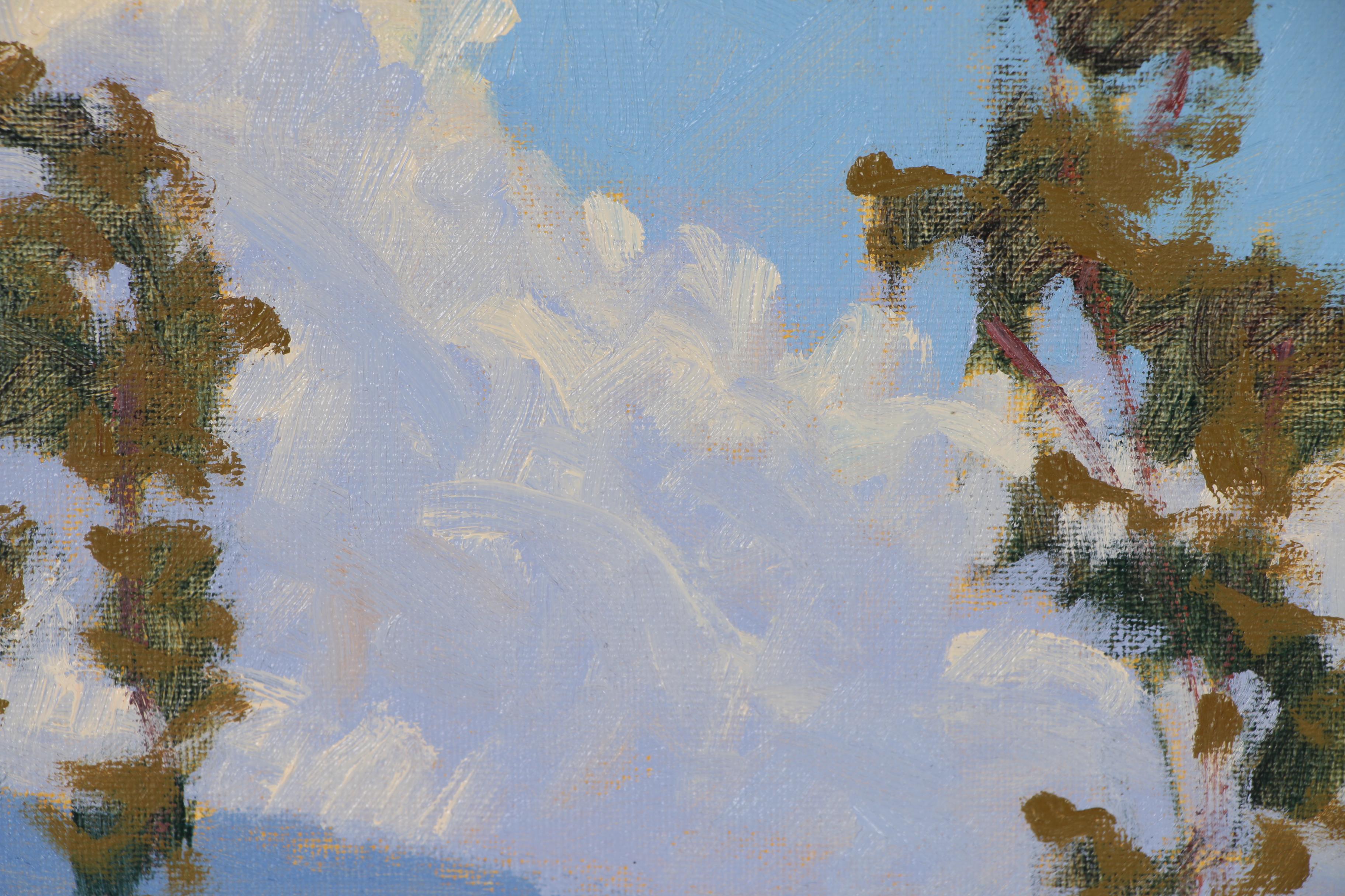 Marc A. Graison California Impressionist Oil Painting "Path by the Sea"