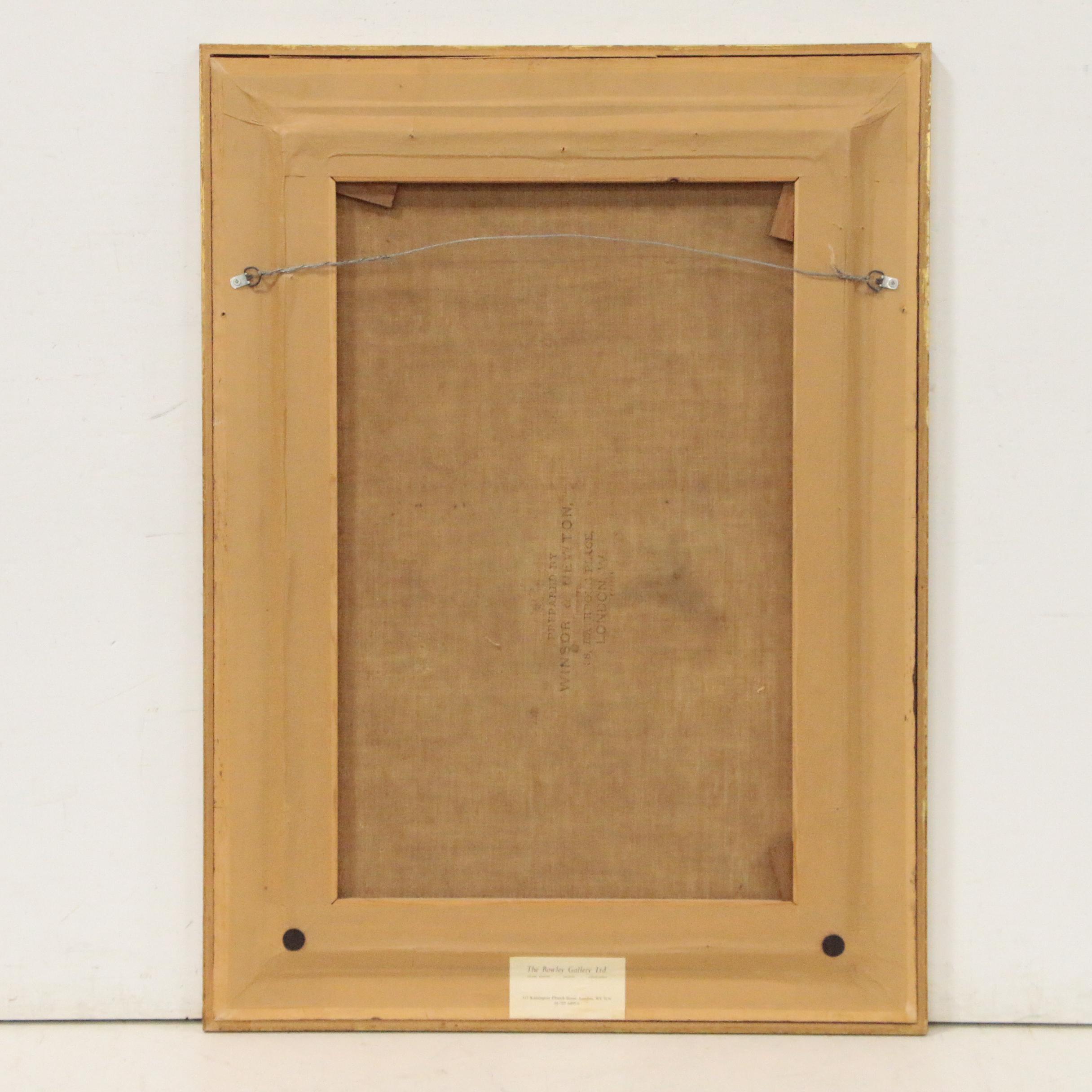 Oil Painting of Middle Eastern Horseman