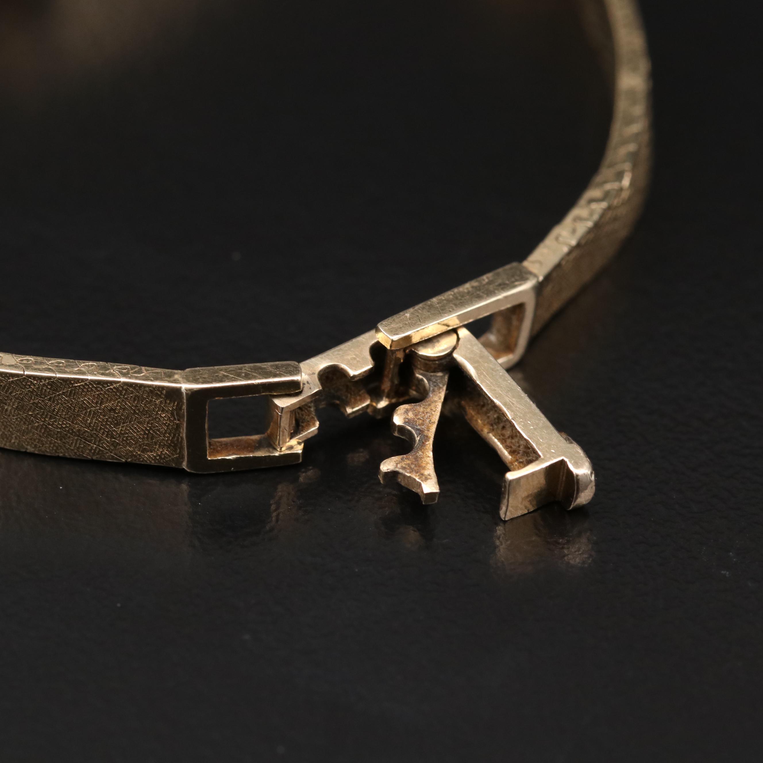 Vintage Rolex 14K Yellow Gold Cocktail Watch