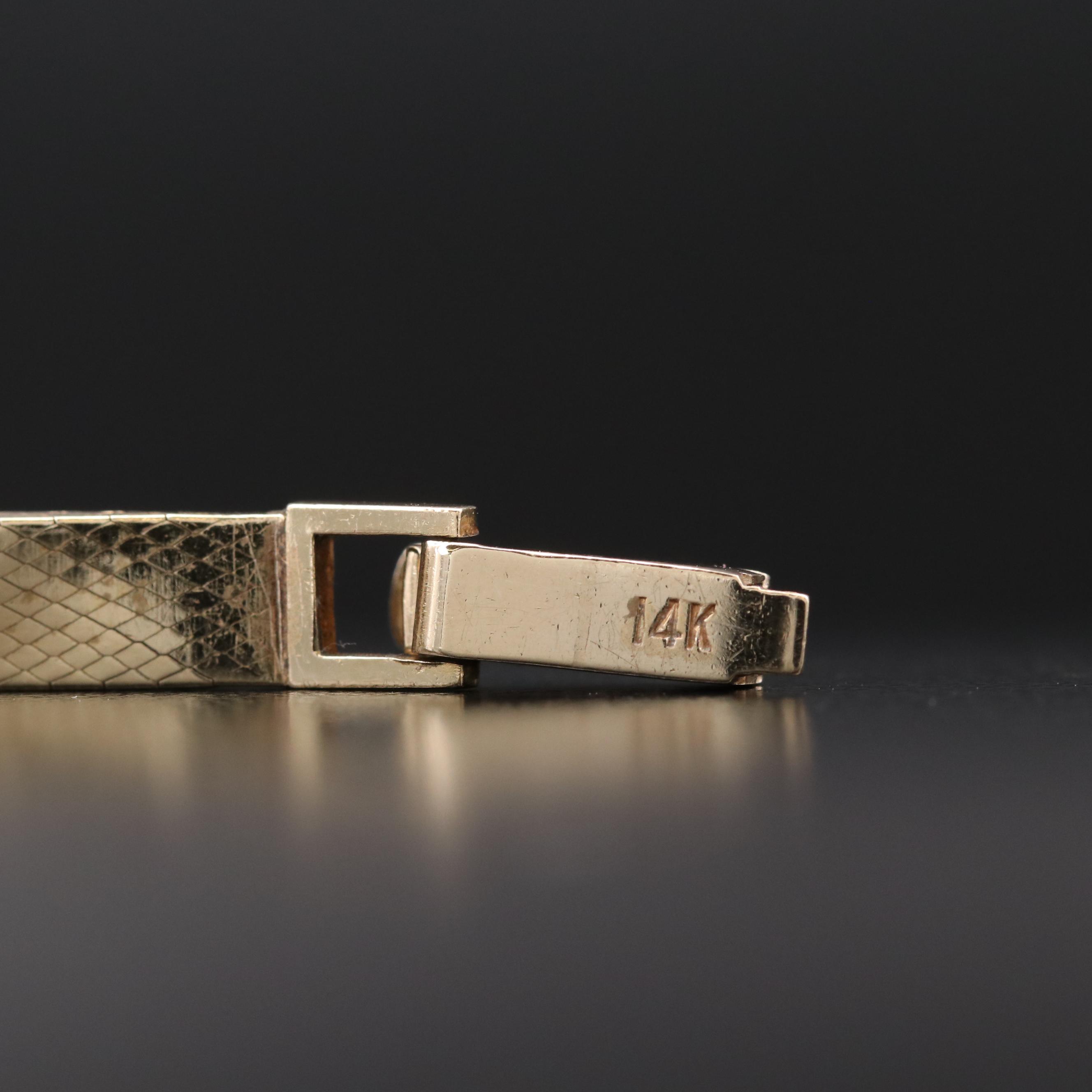 Vintage Rolex 14K Yellow Gold Cocktail Watch