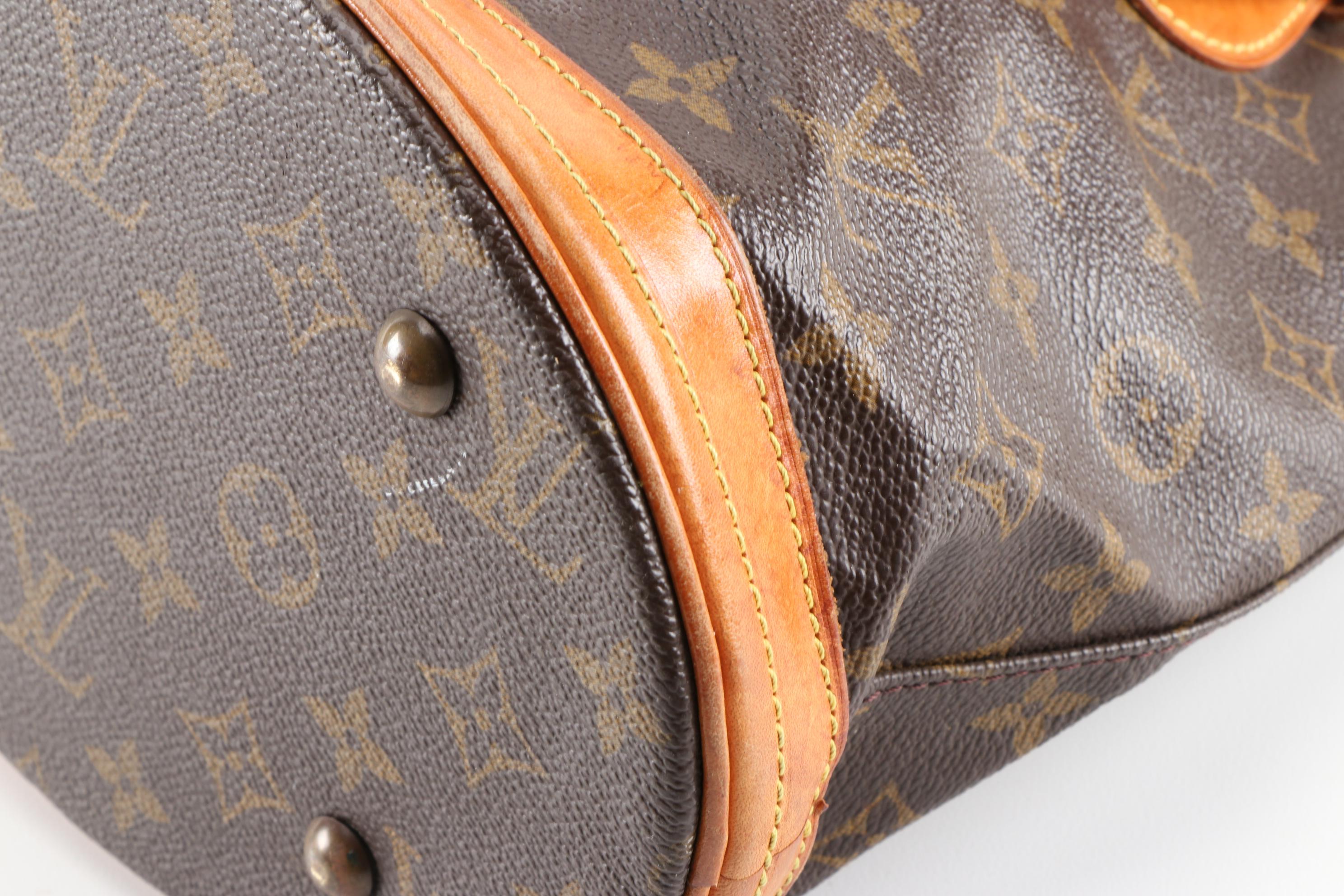 Louis Vuitton Bucket Bag in Monogram Canvas and Leather