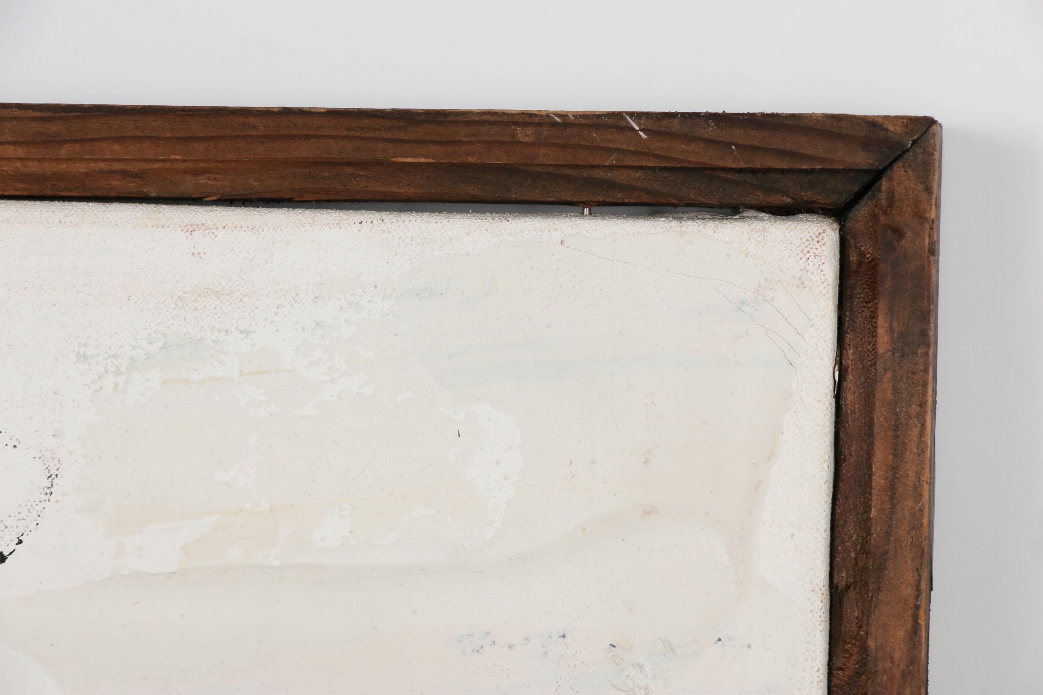 Gino Hollander Oil Painting of Female Figure, 1976