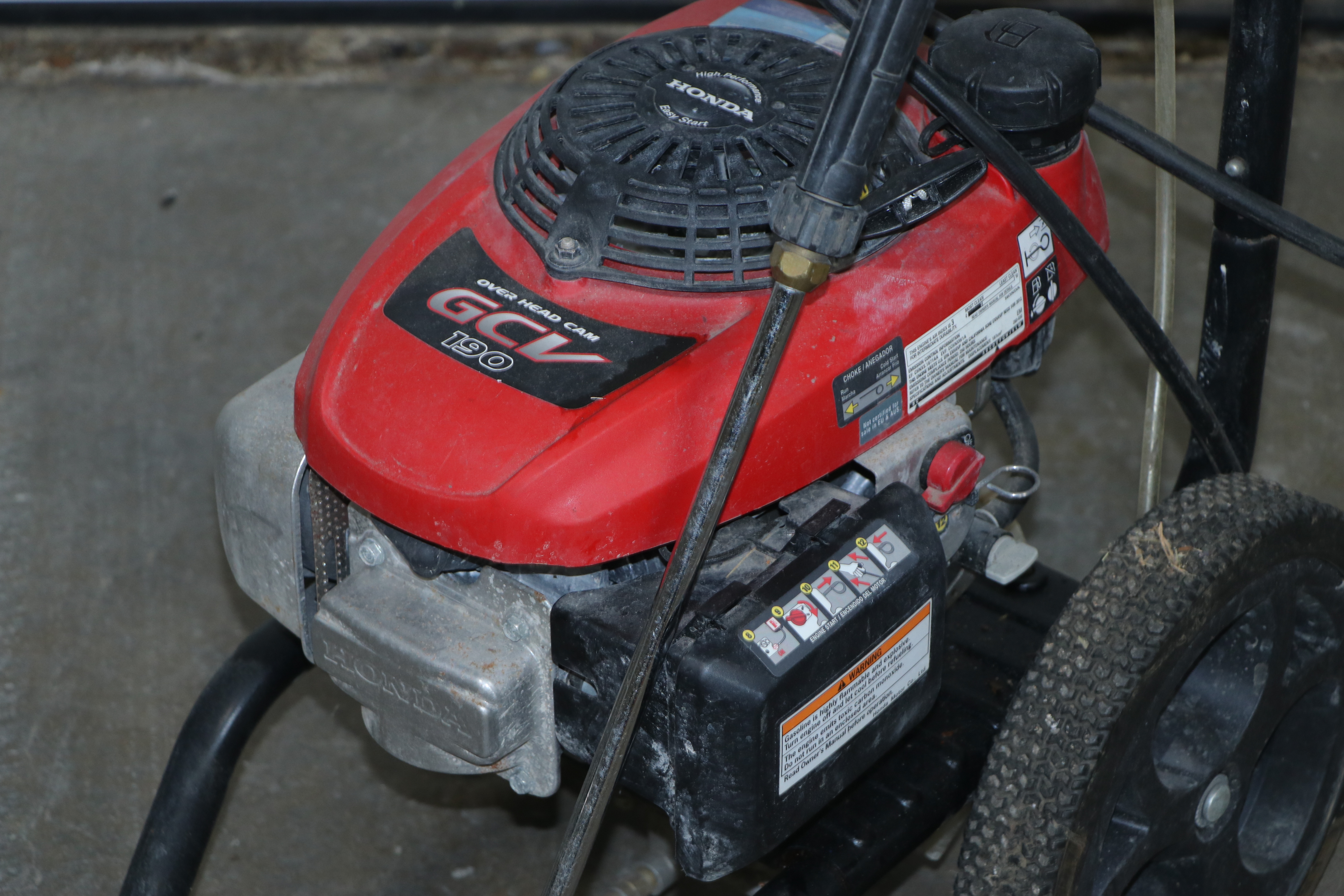 Honda GCV190 Gas Pressure-Washer