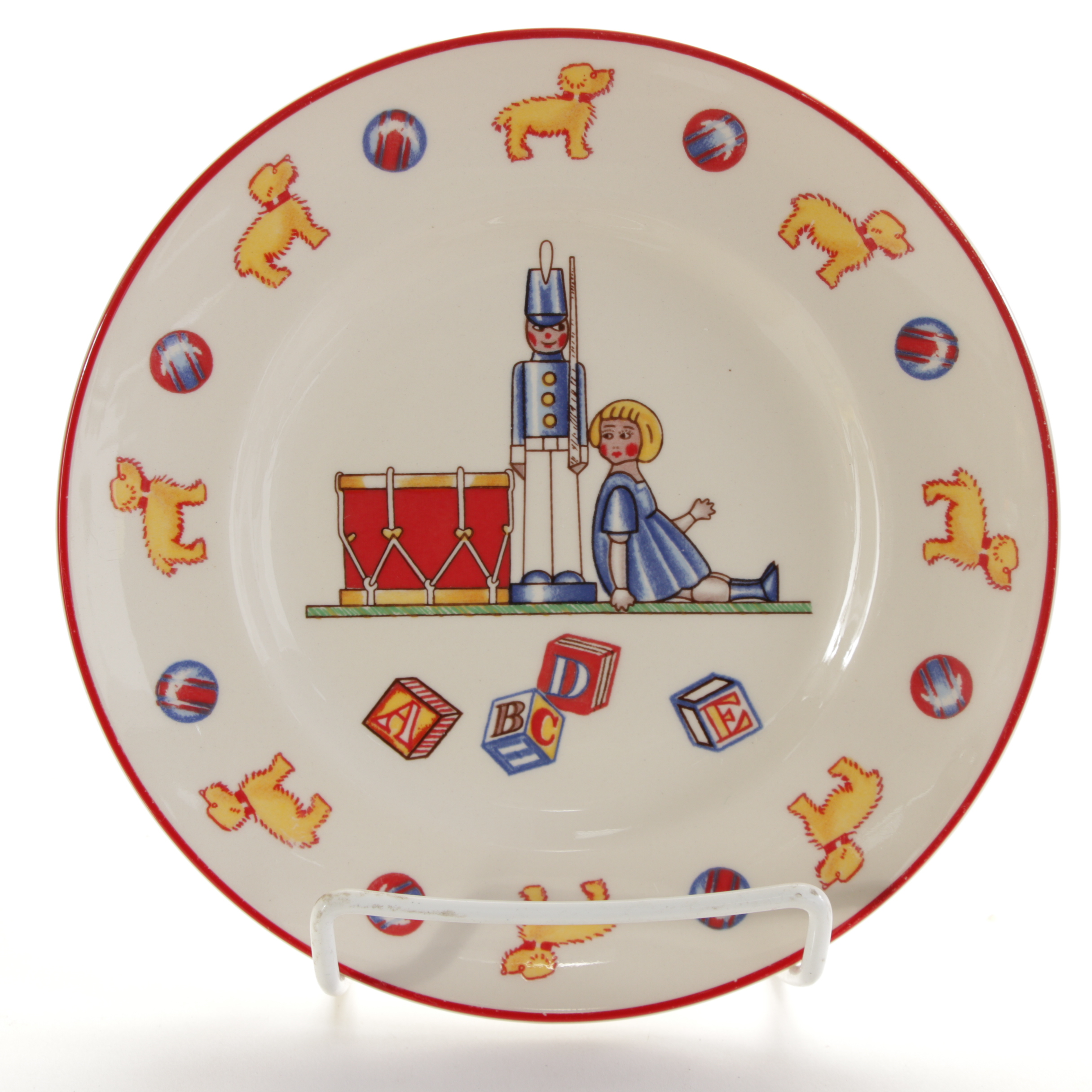 Mason's for Tiffany & Co. Ironstone "Tiffany Toys" Children's Tableware Set