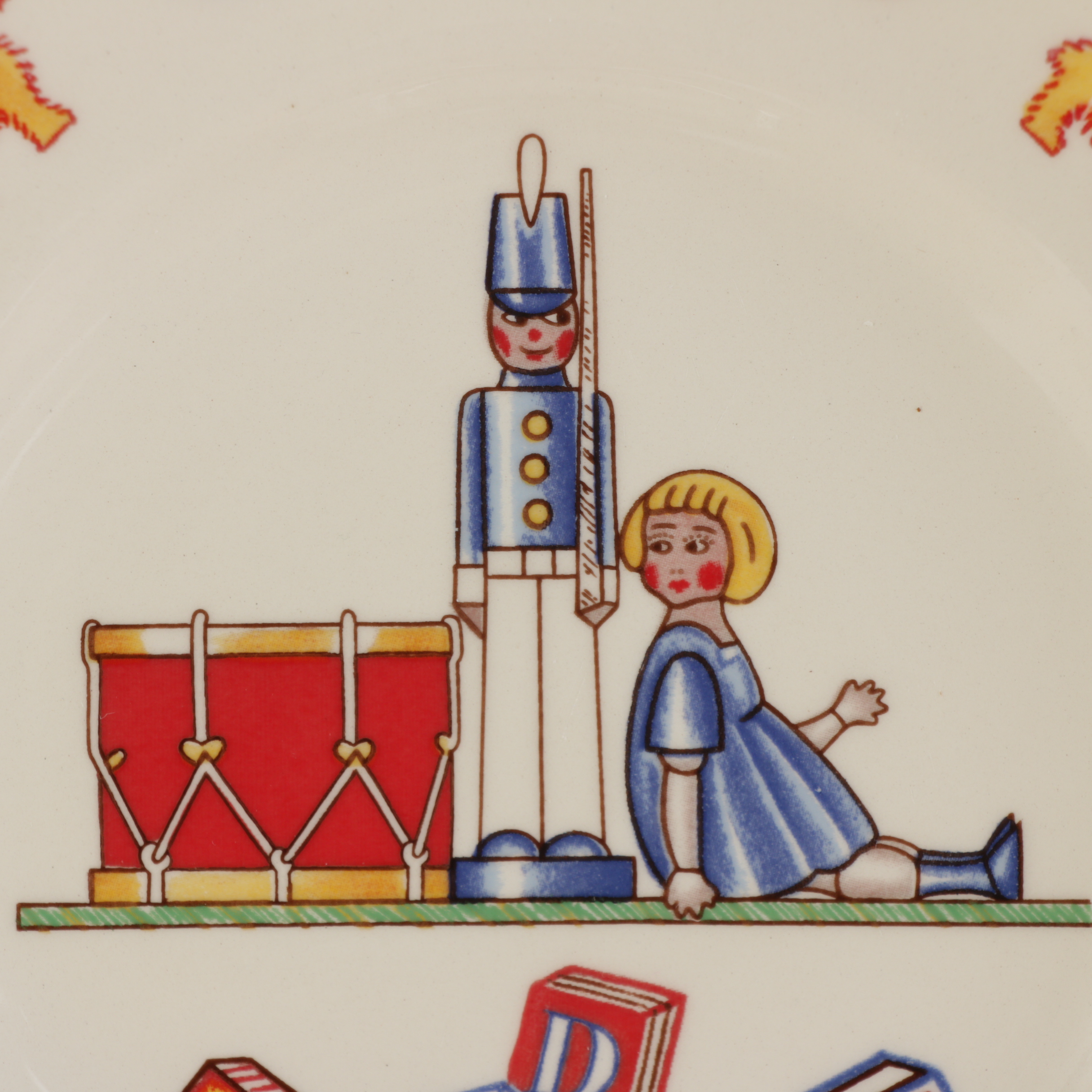 Mason's for Tiffany & Co. Ironstone "Tiffany Toys" Children's Tableware Set