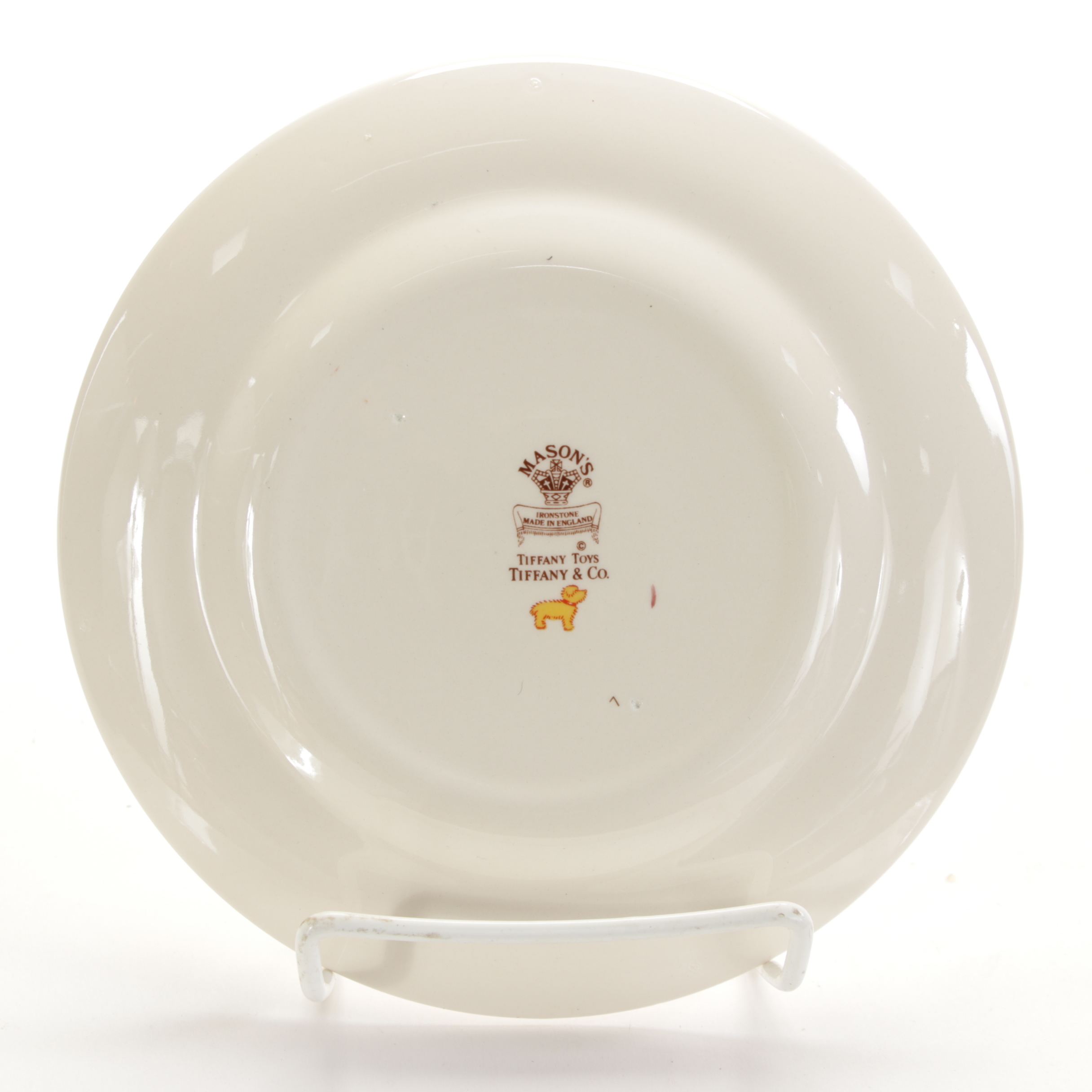 Mason's for Tiffany & Co. Ironstone "Tiffany Toys" Children's Tableware Set