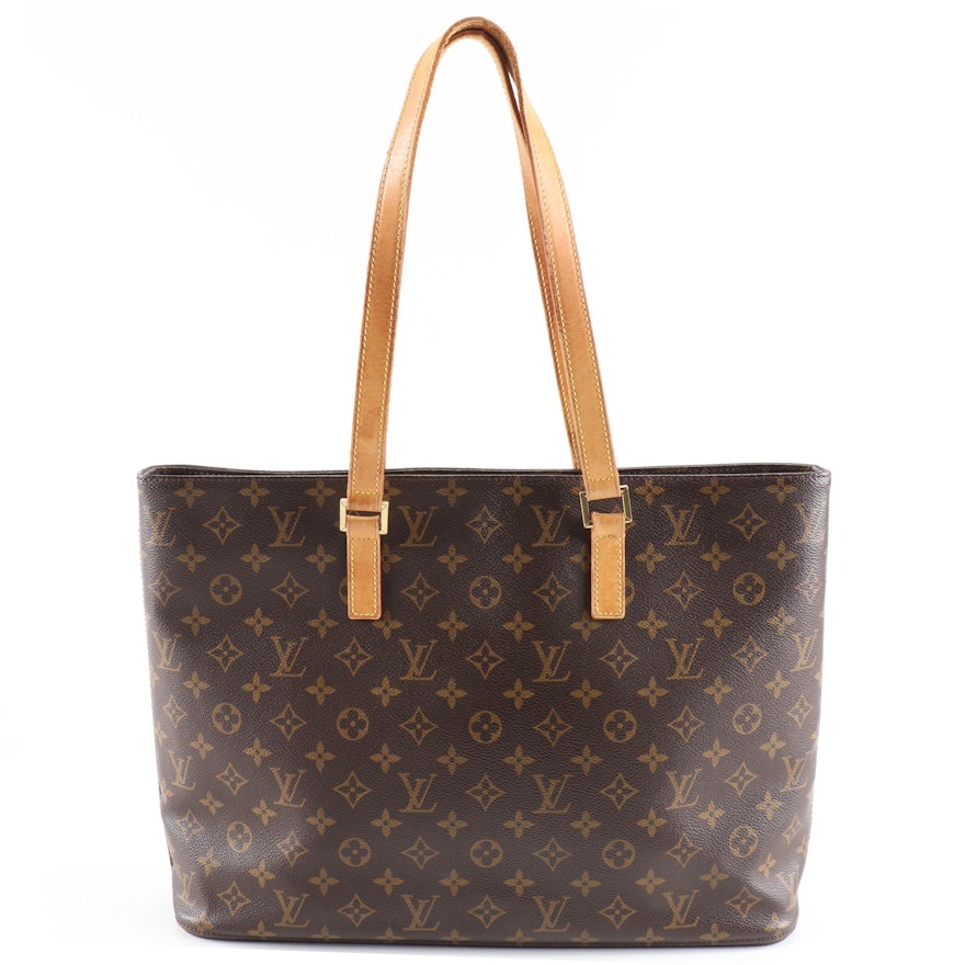 Louis Vuitton Luco Tote in Monogram Canvas and Vachetta Leather