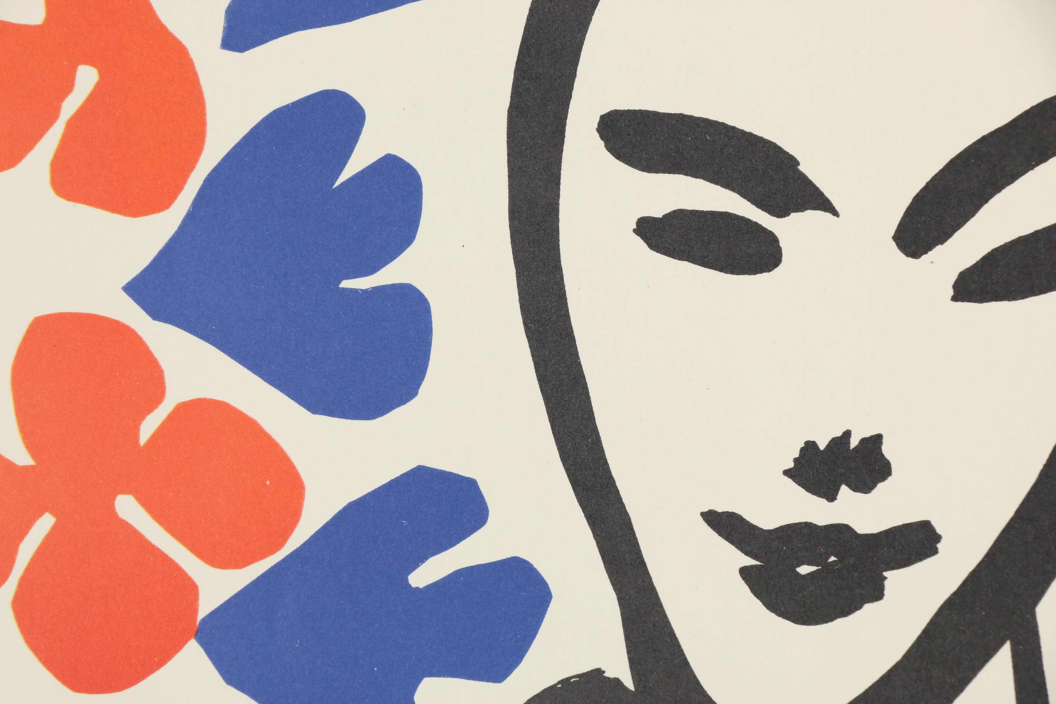 Henri Matisse Tate Gallery "The Sculpture of Matisse" Exhibition Poster, 1953