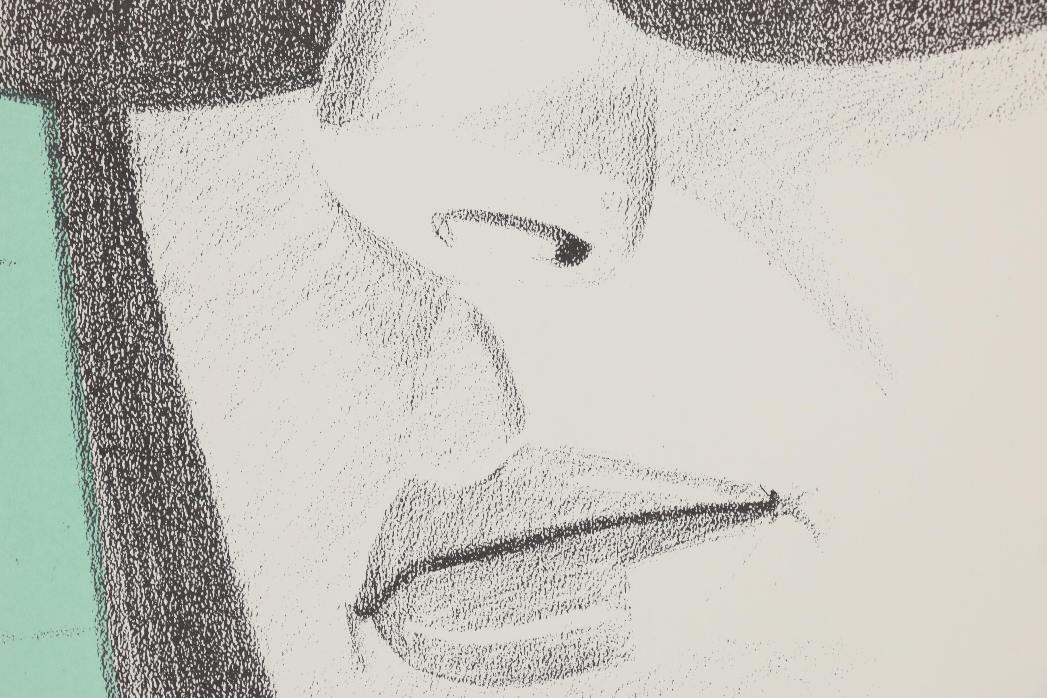 Alex Katz Lithograph Exhibition Poster, 1971