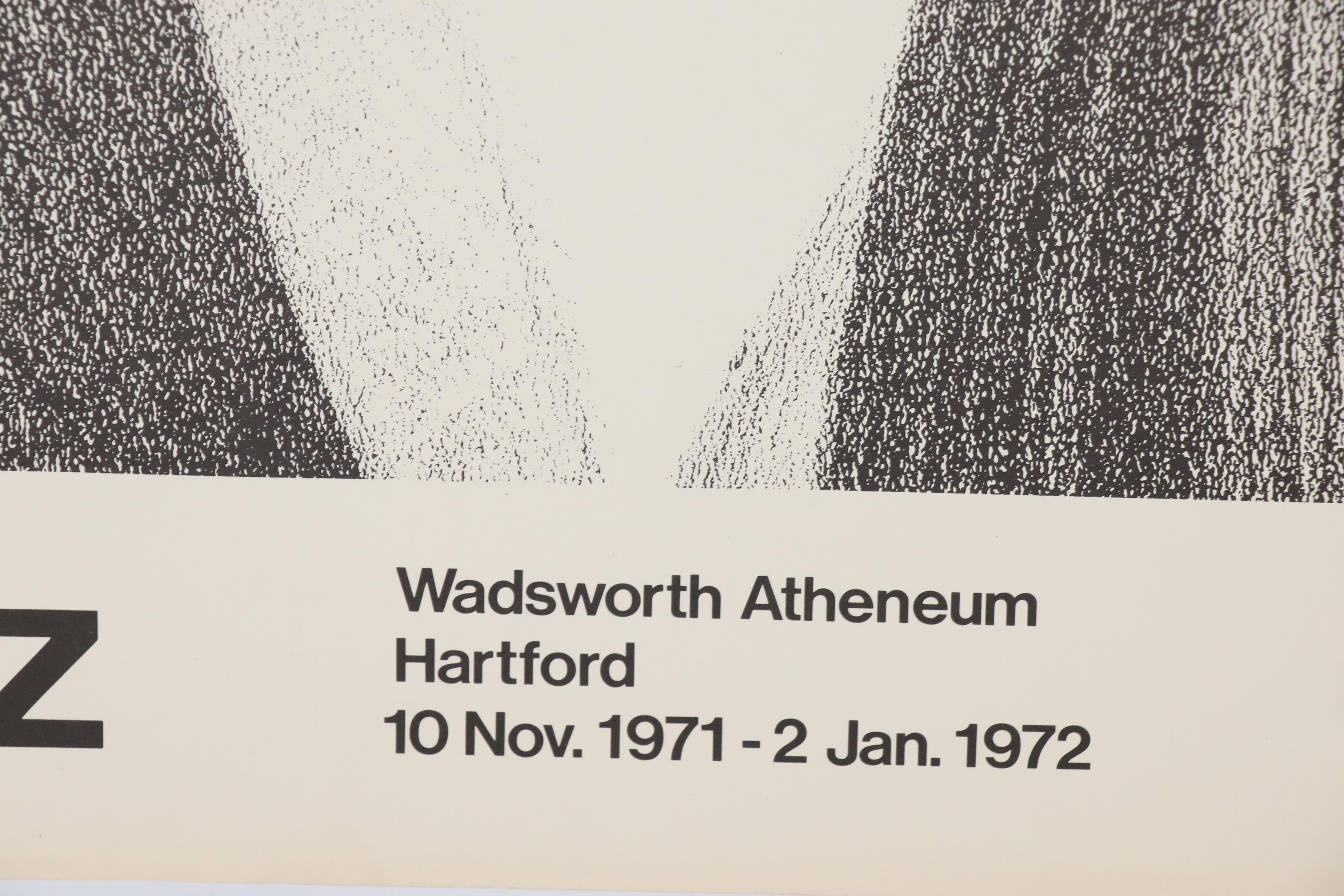 Alex Katz Lithograph Exhibition Poster, 1971