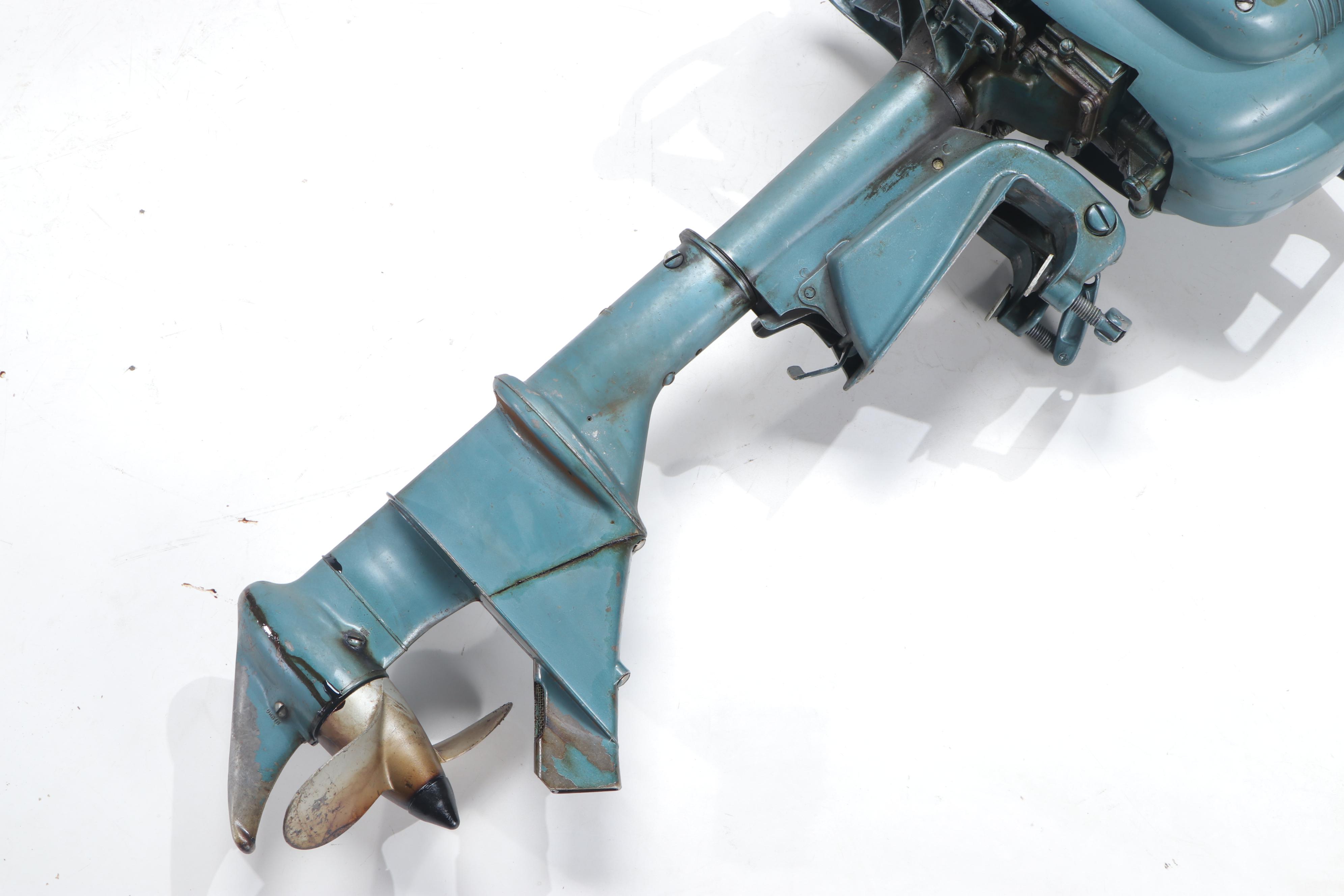 Evinrude Fleetwin 7.5 Horsepower Outboard Motor, 1953