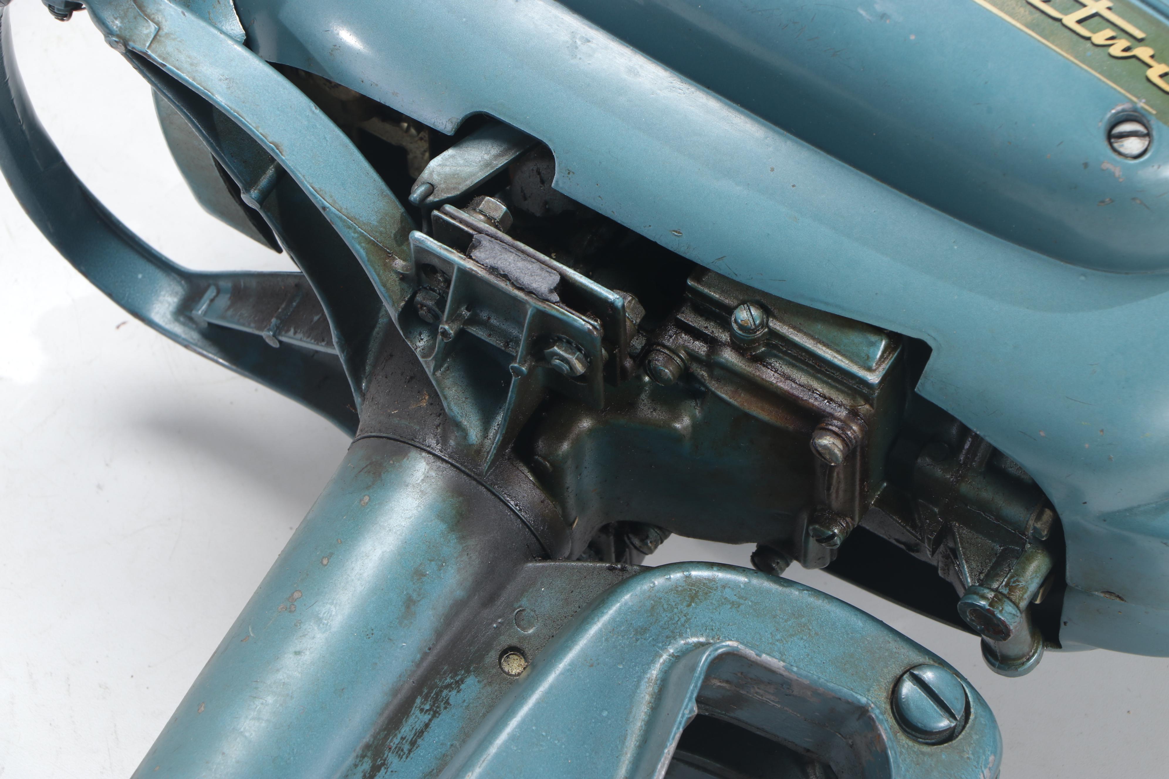 Evinrude Fleetwin 7.5 Horsepower Outboard Motor, 1953