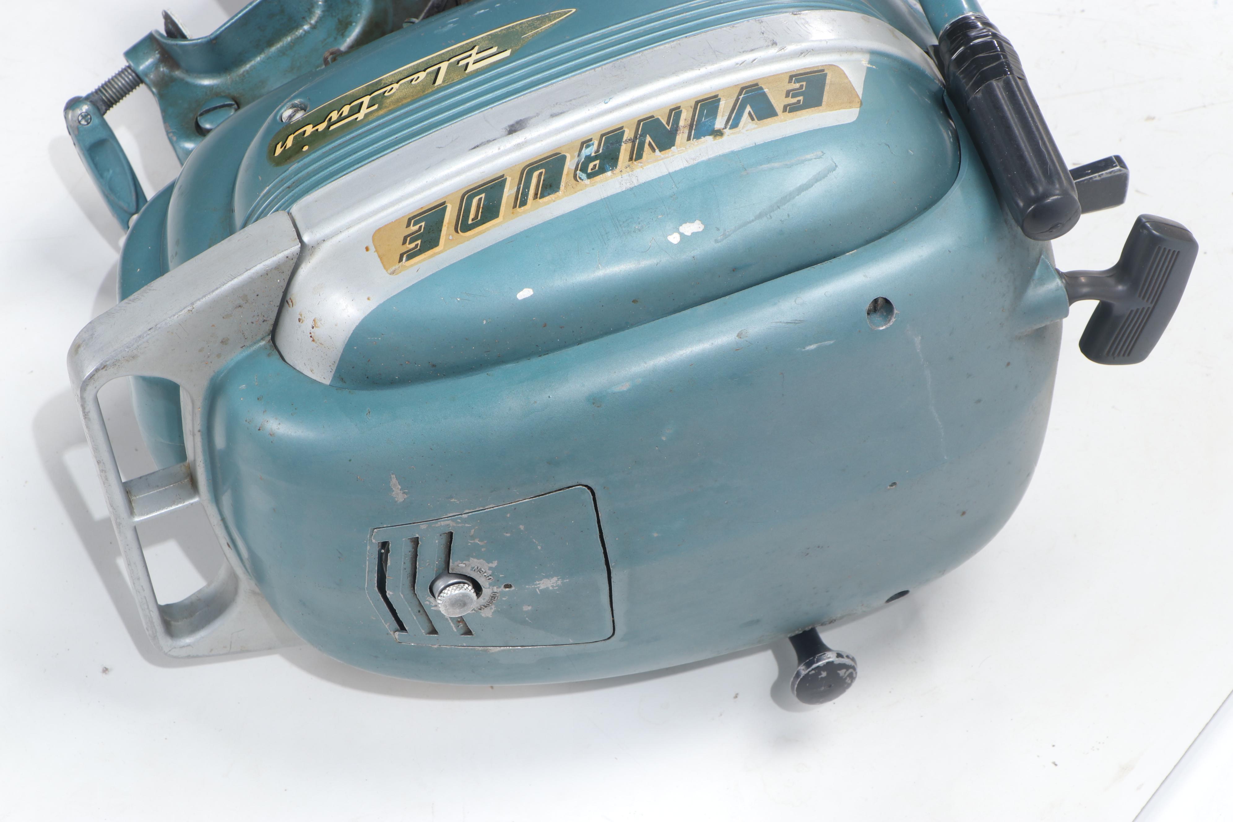 Evinrude Fleetwin 7.5 Horsepower Outboard Motor, 1953