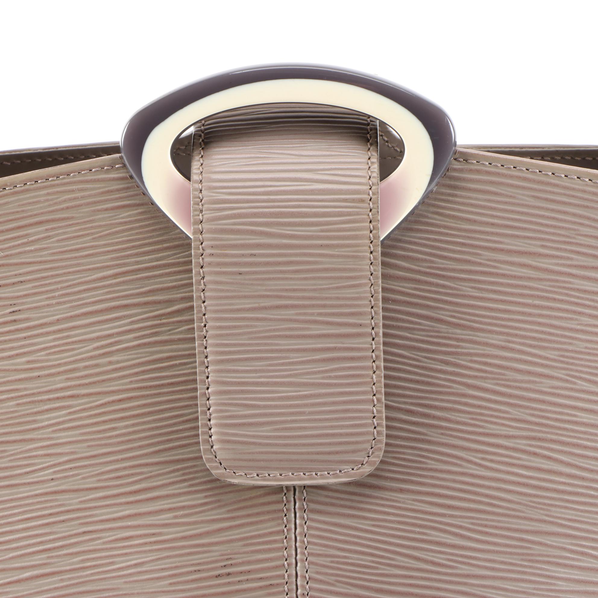 Louis Vuitton Reverie Shoulder Bag in Lilac Epi Leather