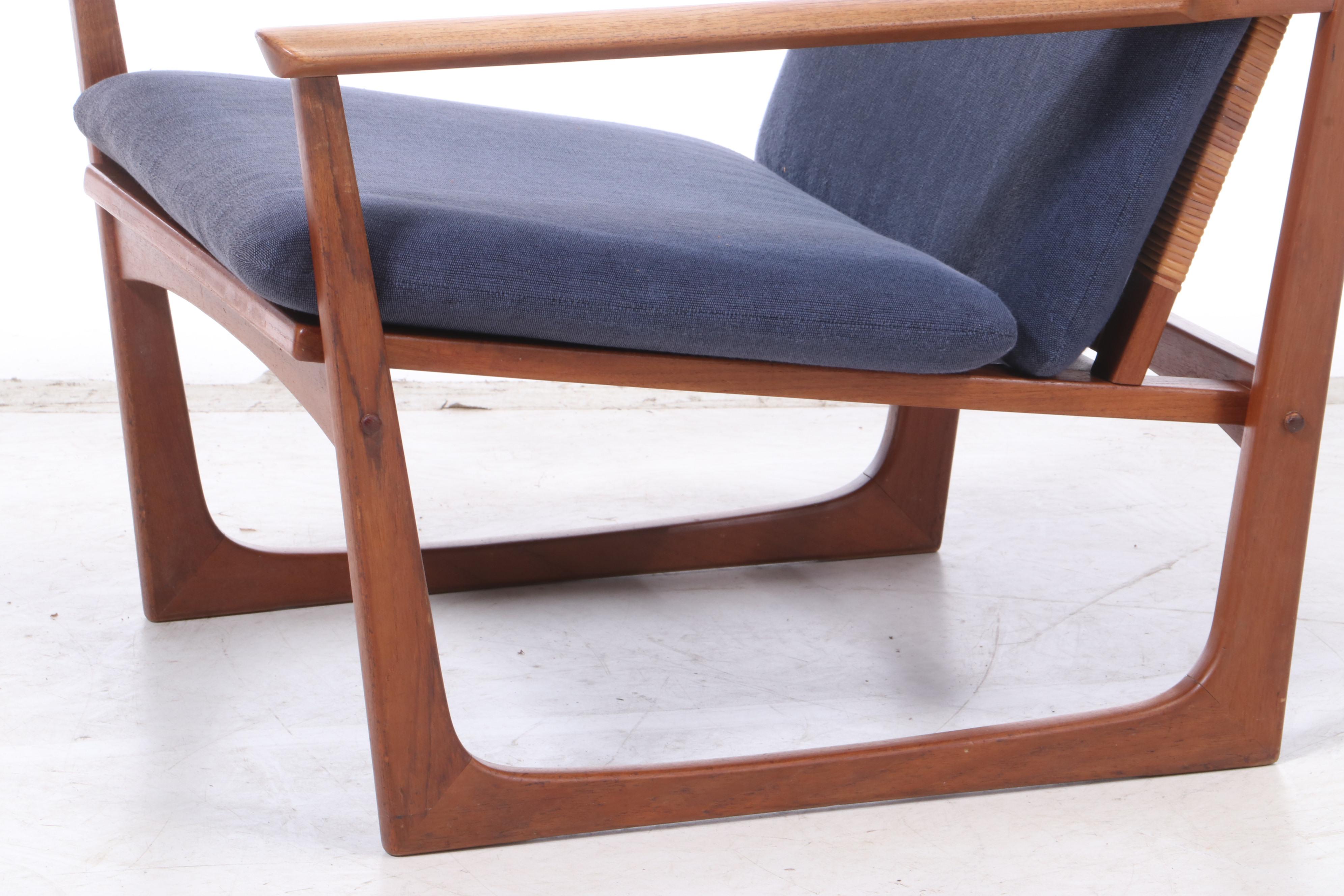 Juul Kristensen Danish Modern Teak Lounge Chair