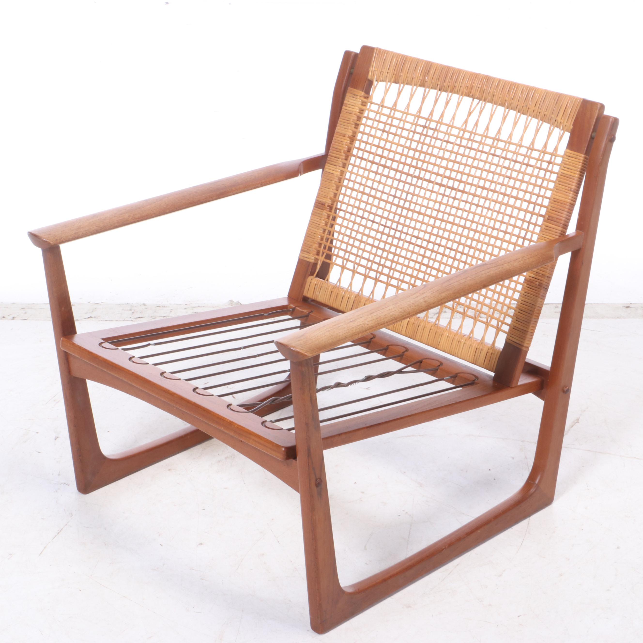 Juul Kristensen Danish Modern Teak Lounge Chair