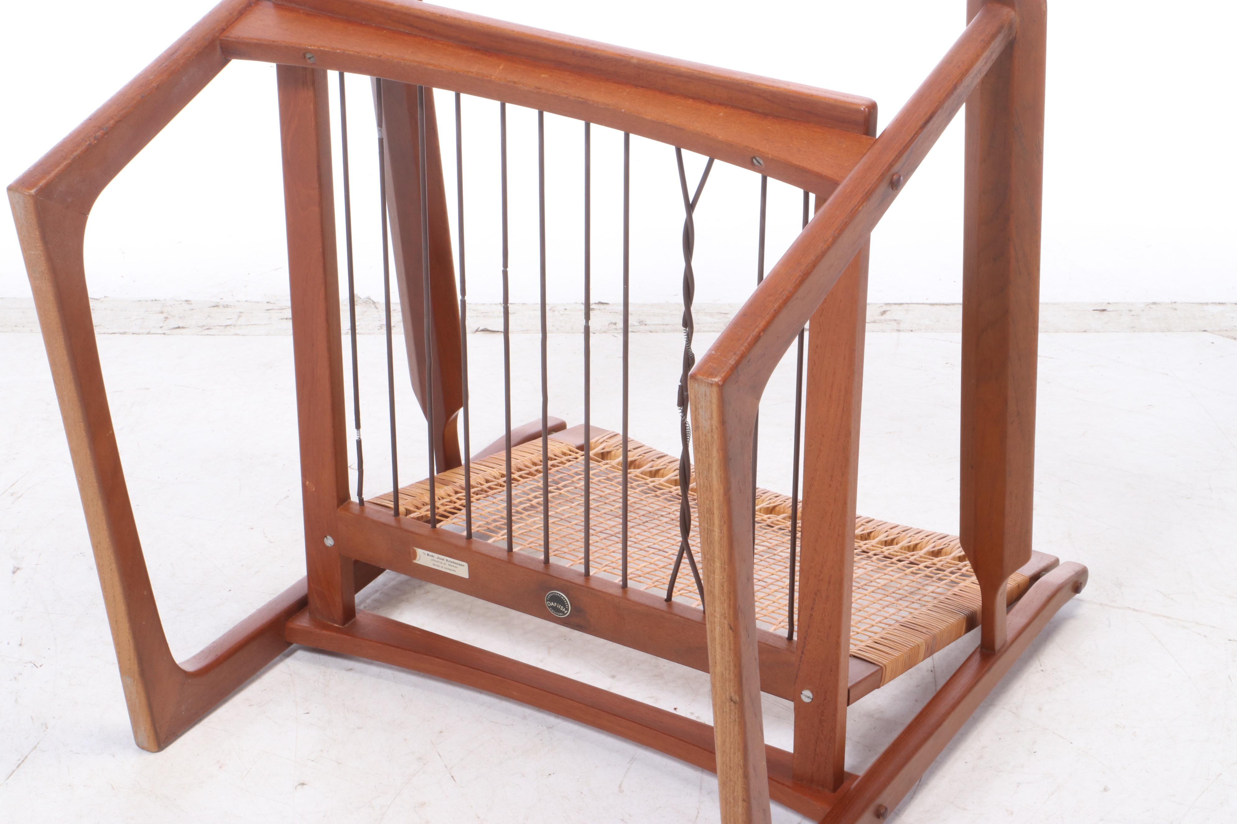 Juul Kristensen Danish Modern Teak Lounge Chair