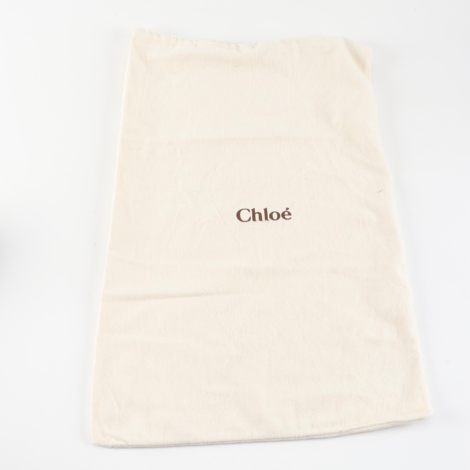 Chloé Black Grained Leather Zip Boots with Contrast Stitching