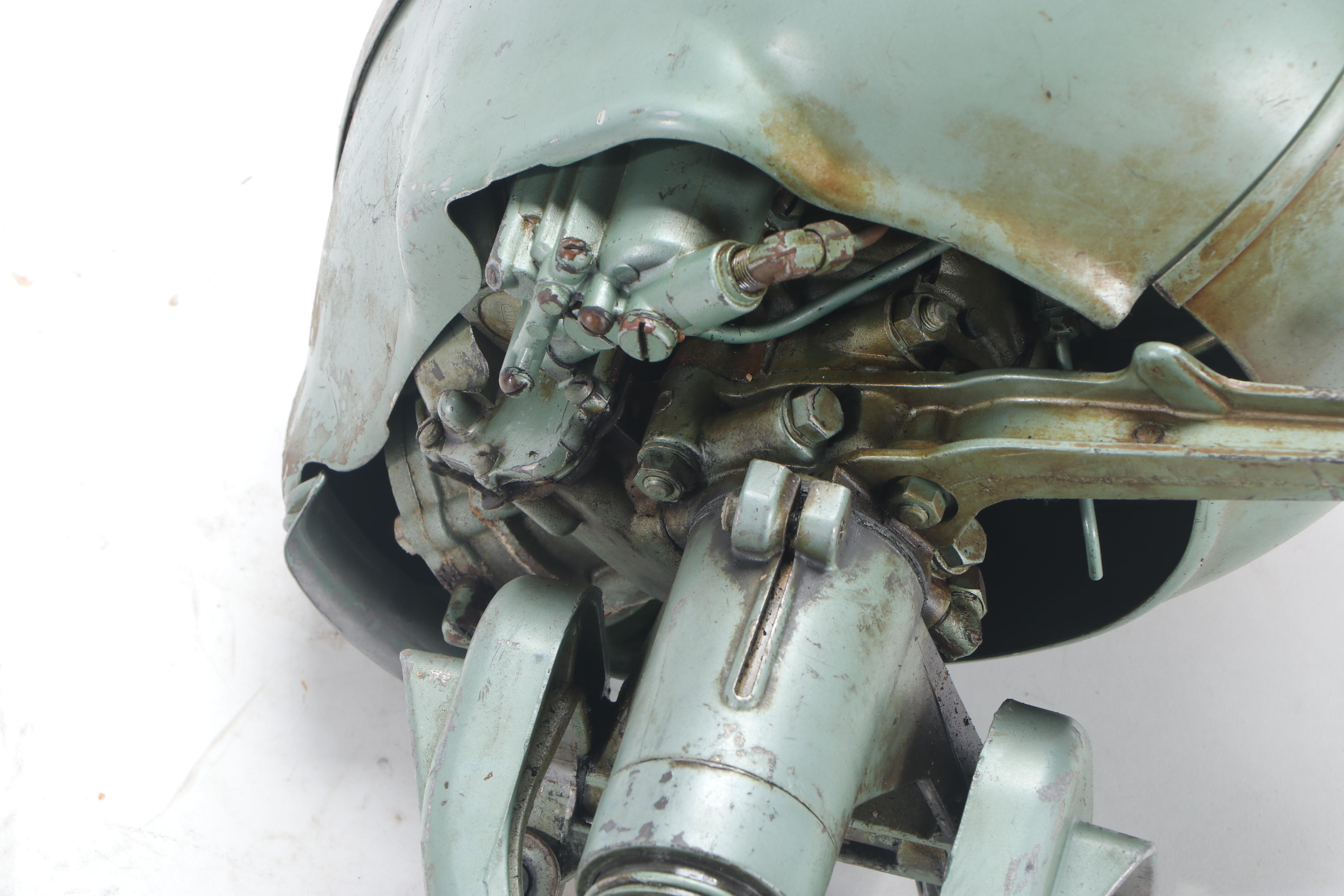 Johnson Sea Horse Outboard Boat Motor, Mid-20th Century