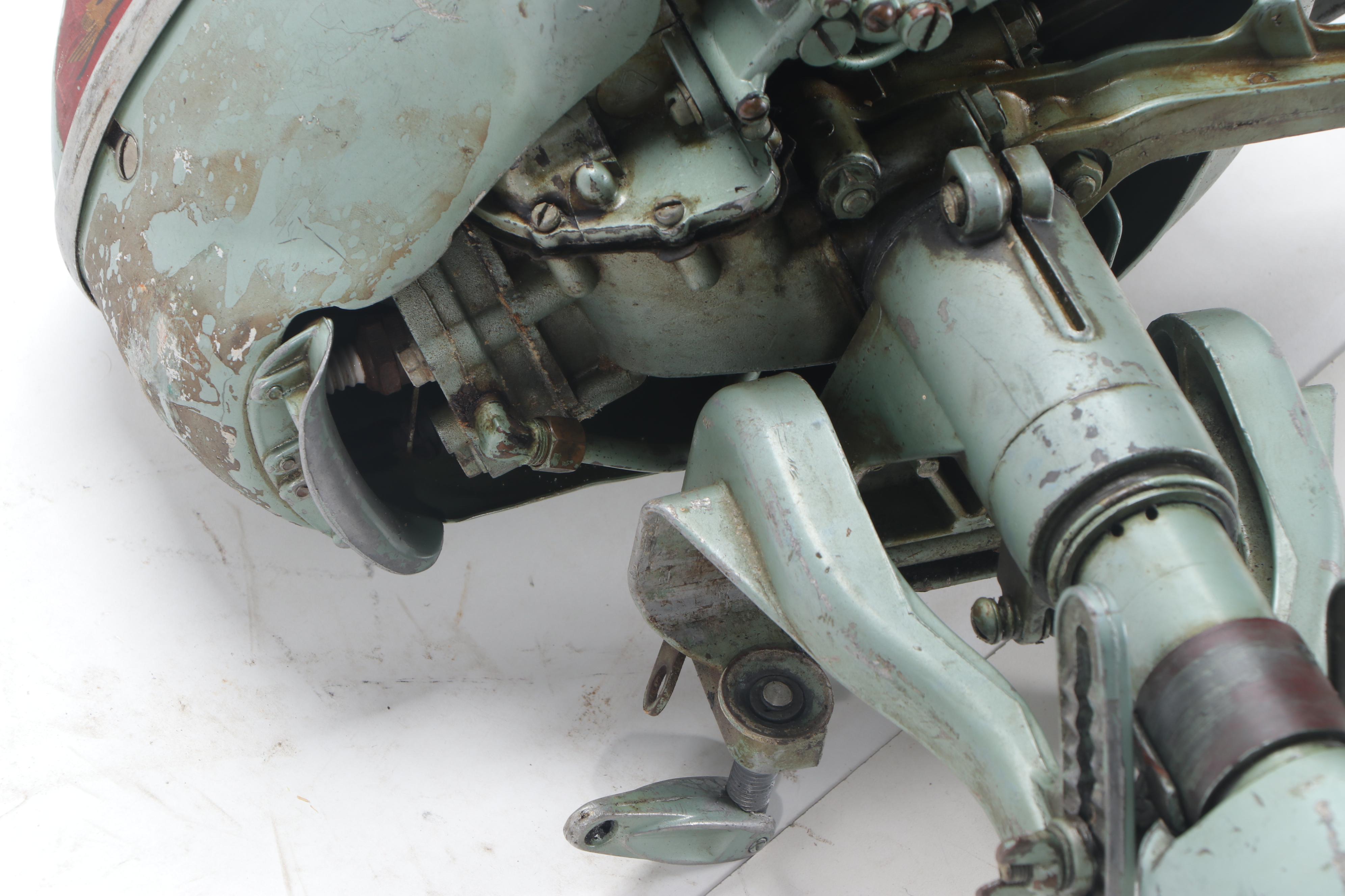 Johnson Sea Horse Outboard Boat Motor, Mid-20th Century