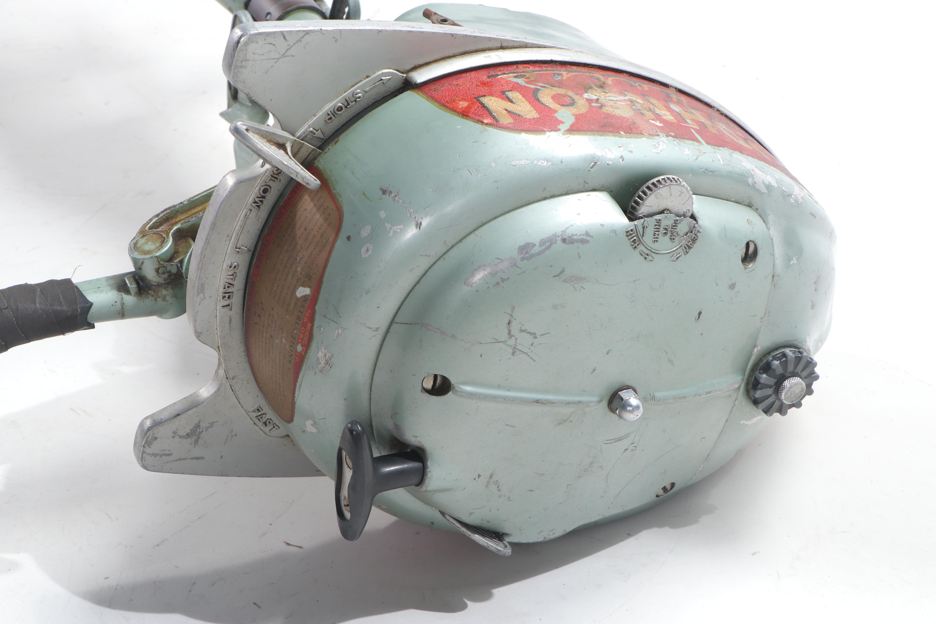 Johnson Sea Horse Outboard Boat Motor, Mid-20th Century