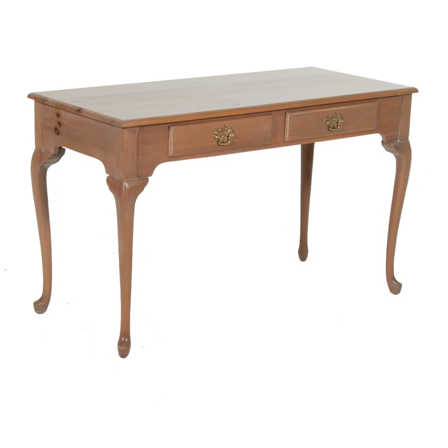 Howard Brooks Queen Anne Style Pine Console Table