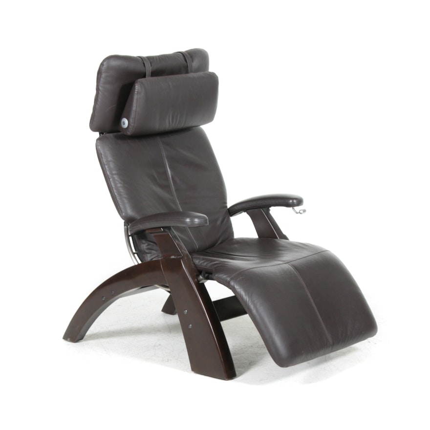 Human Touch "Perfect Chair" Leather Recliner
