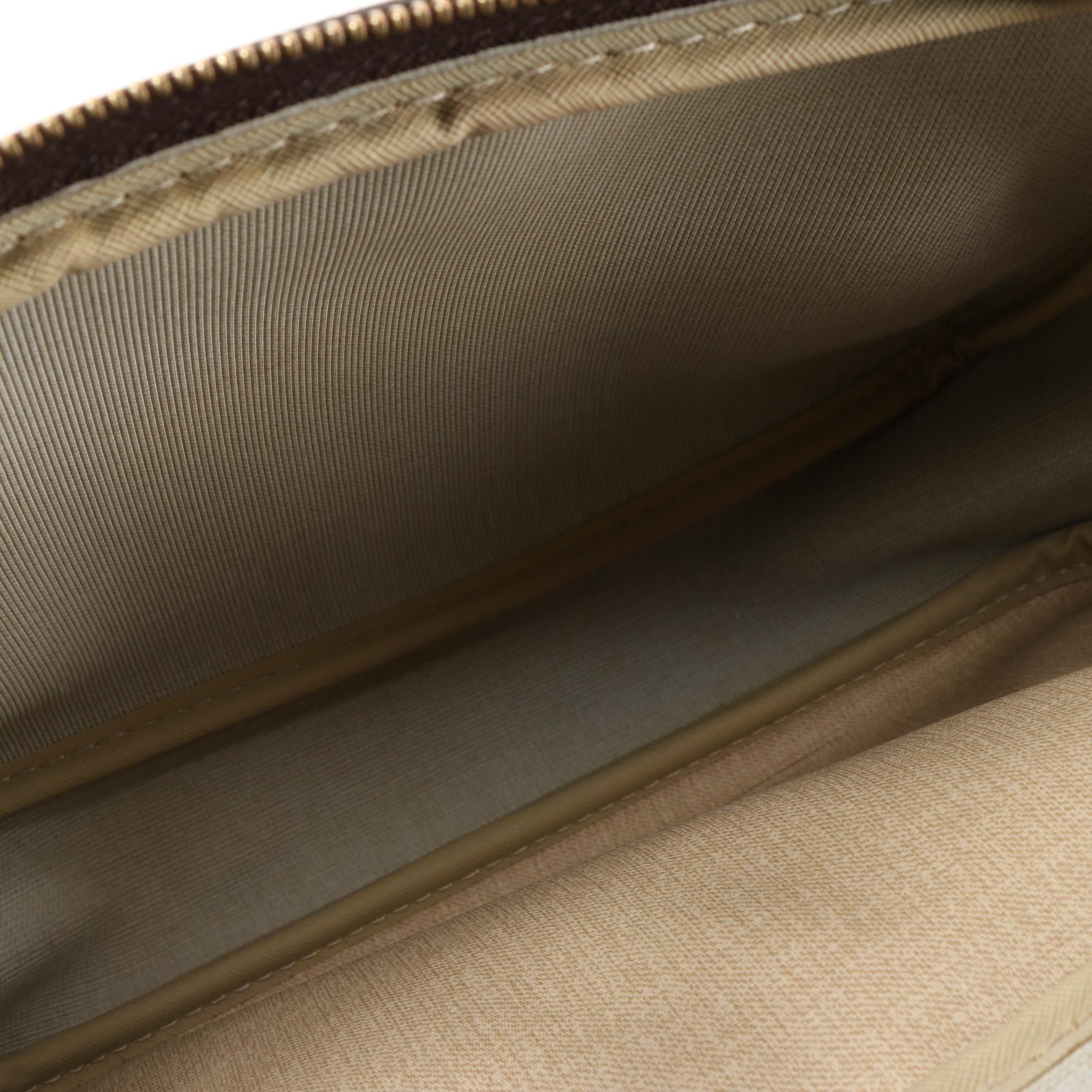 Louis Vuitton Reporter PM Bag in Monogram Canvas and Vachetta Leather