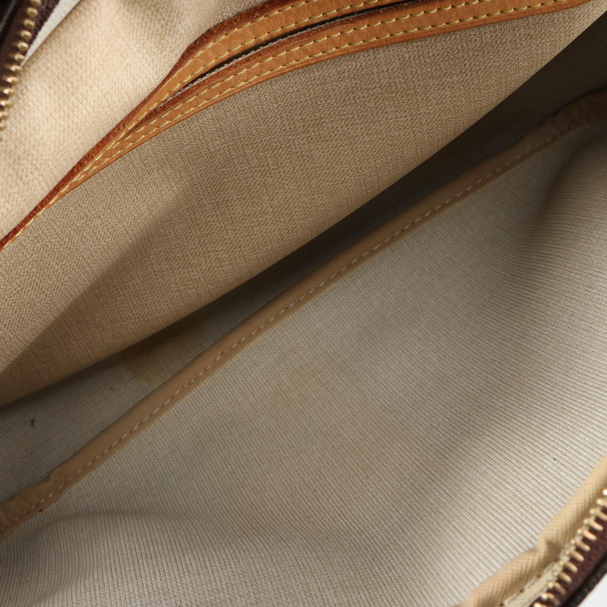 Louis Vuitton Reporter PM Bag in Monogram Canvas and Vachetta Leather