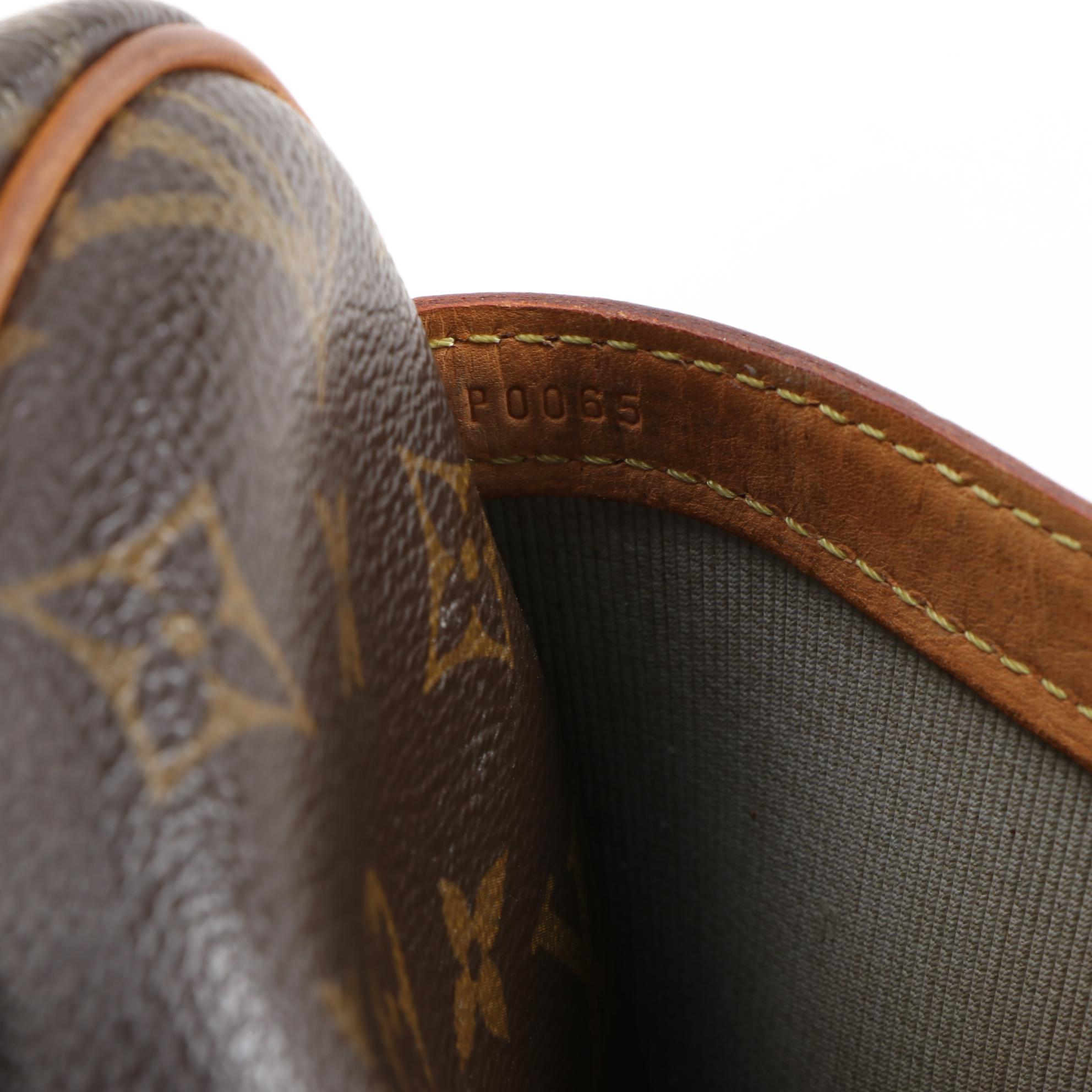 Louis Vuitton Reporter PM Bag in Monogram Canvas and Vachetta Leather
