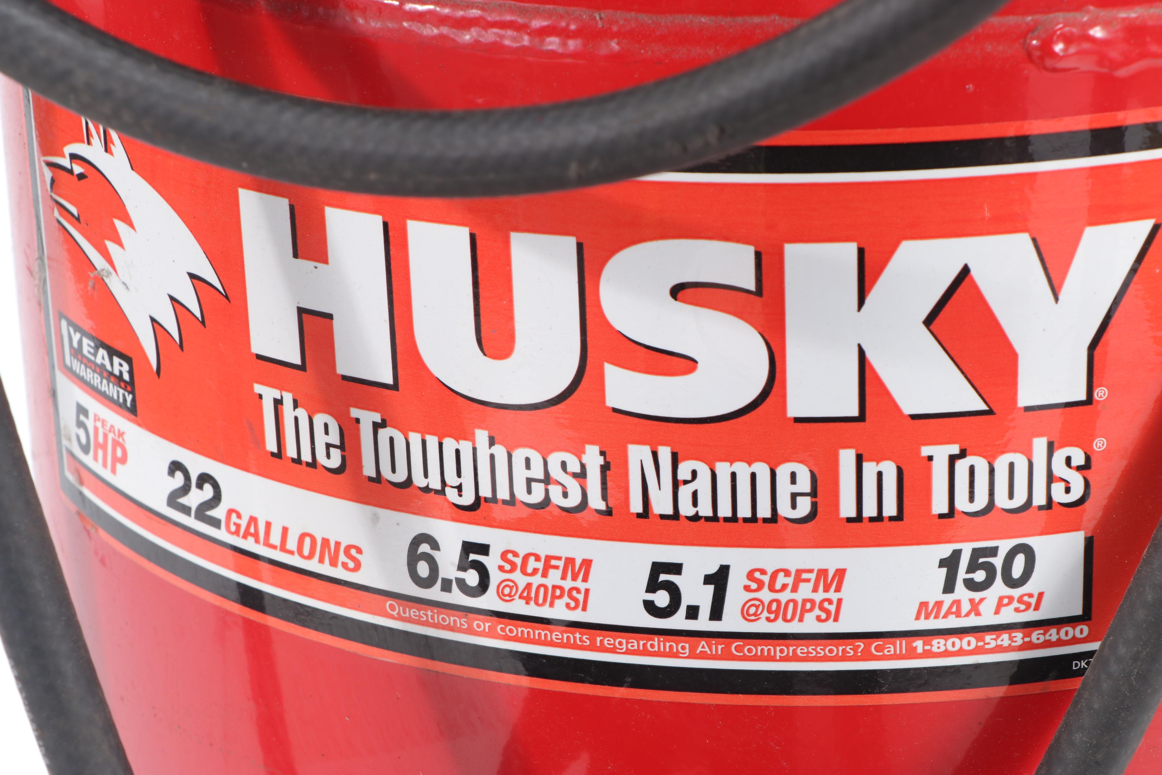 Husky Model WL660501AJ Portable Air Compressor