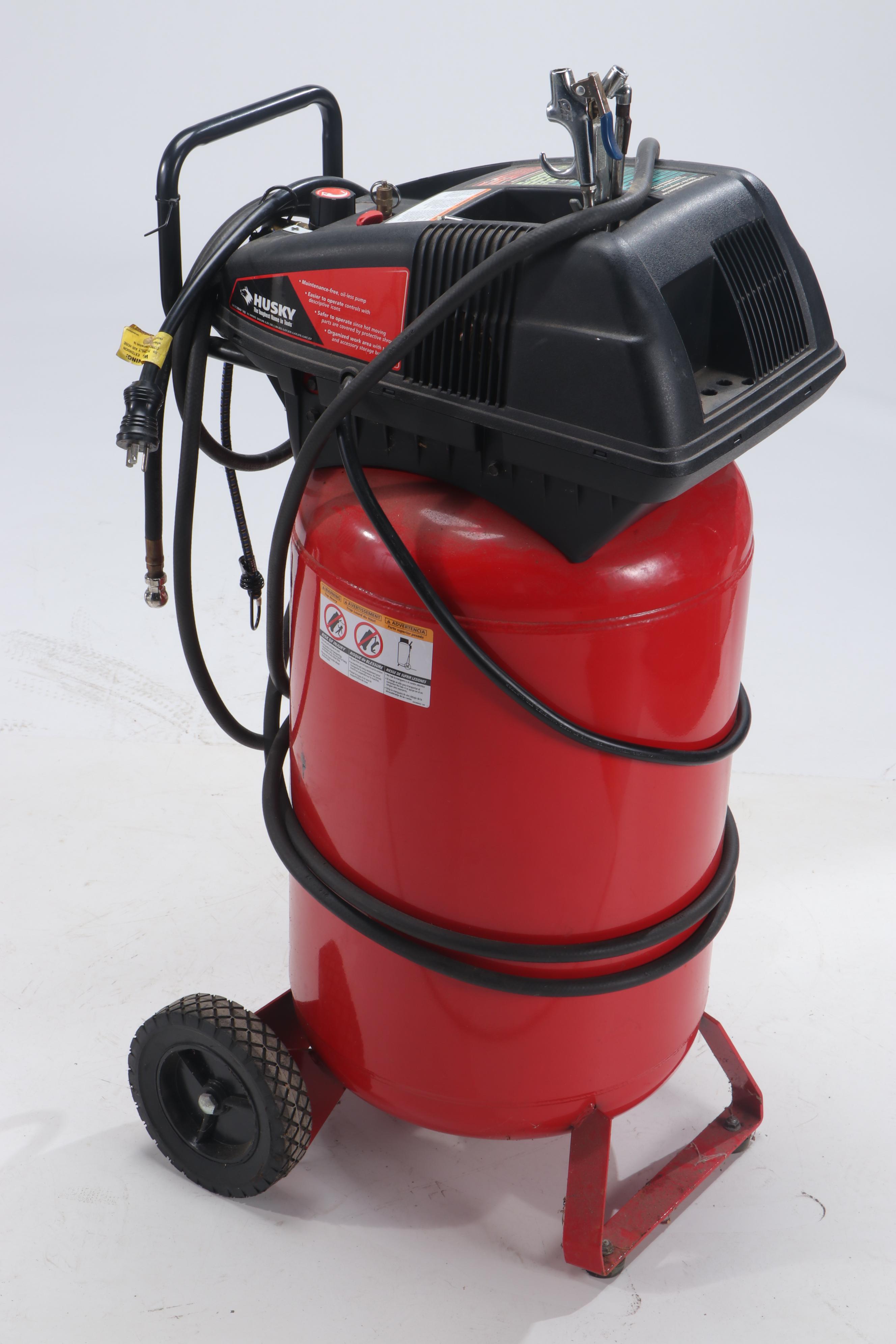 Husky Model WL660501AJ Portable Air Compressor