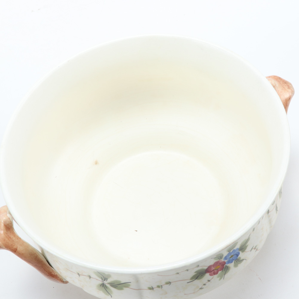 Longchamp "Nemour" French Hand-Painted Ceramic Dinnerware