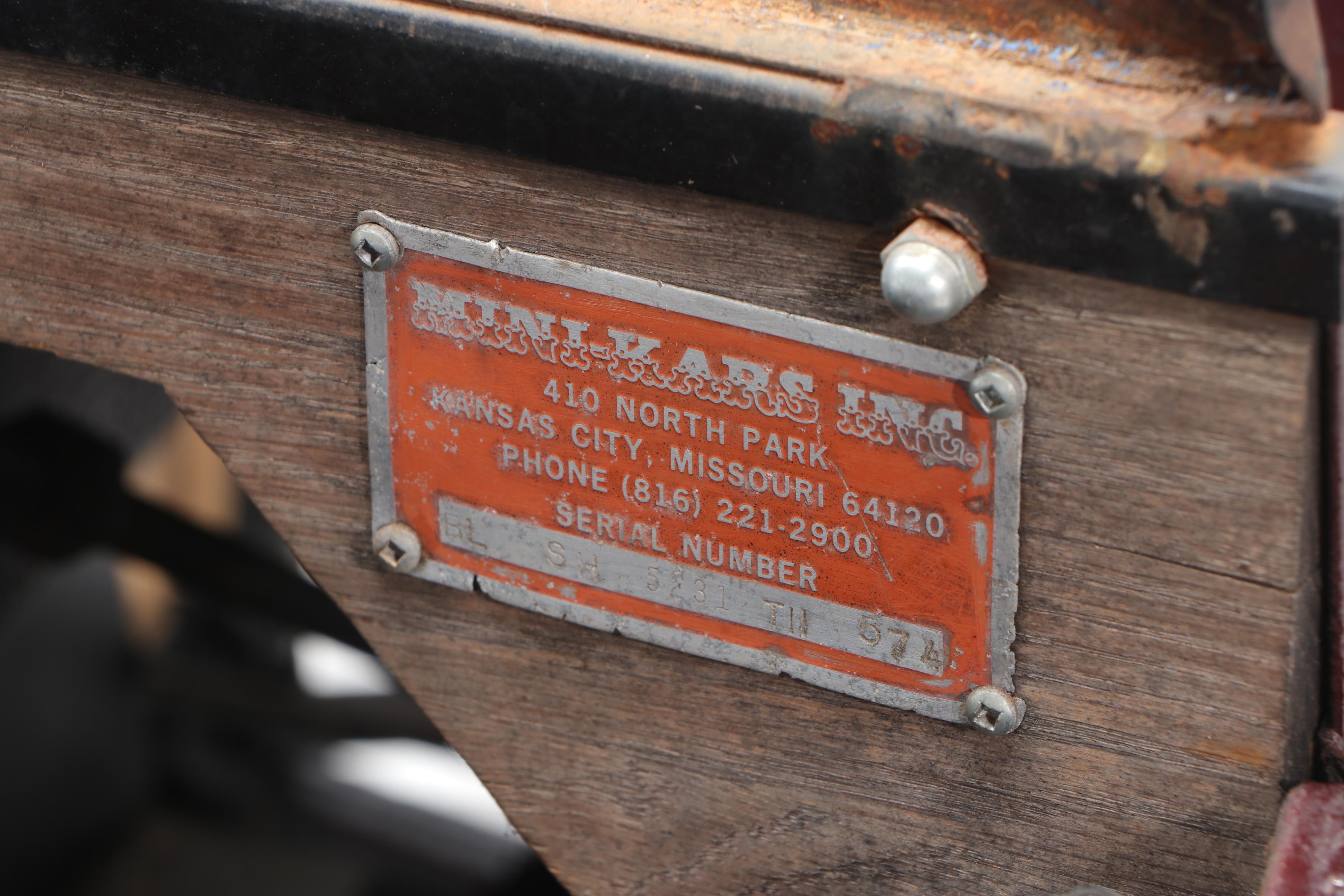 Mini-Kars Parade Car, 1950s