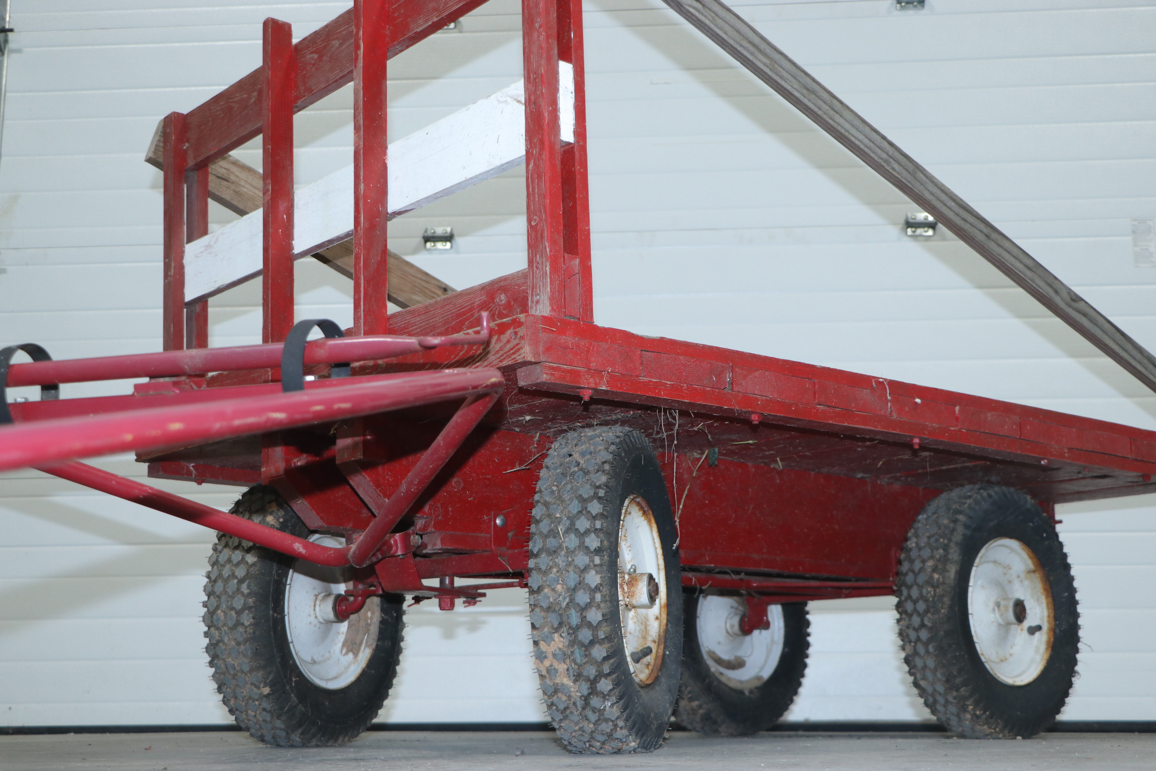 Wooden Garden Cart with Pony Hitch