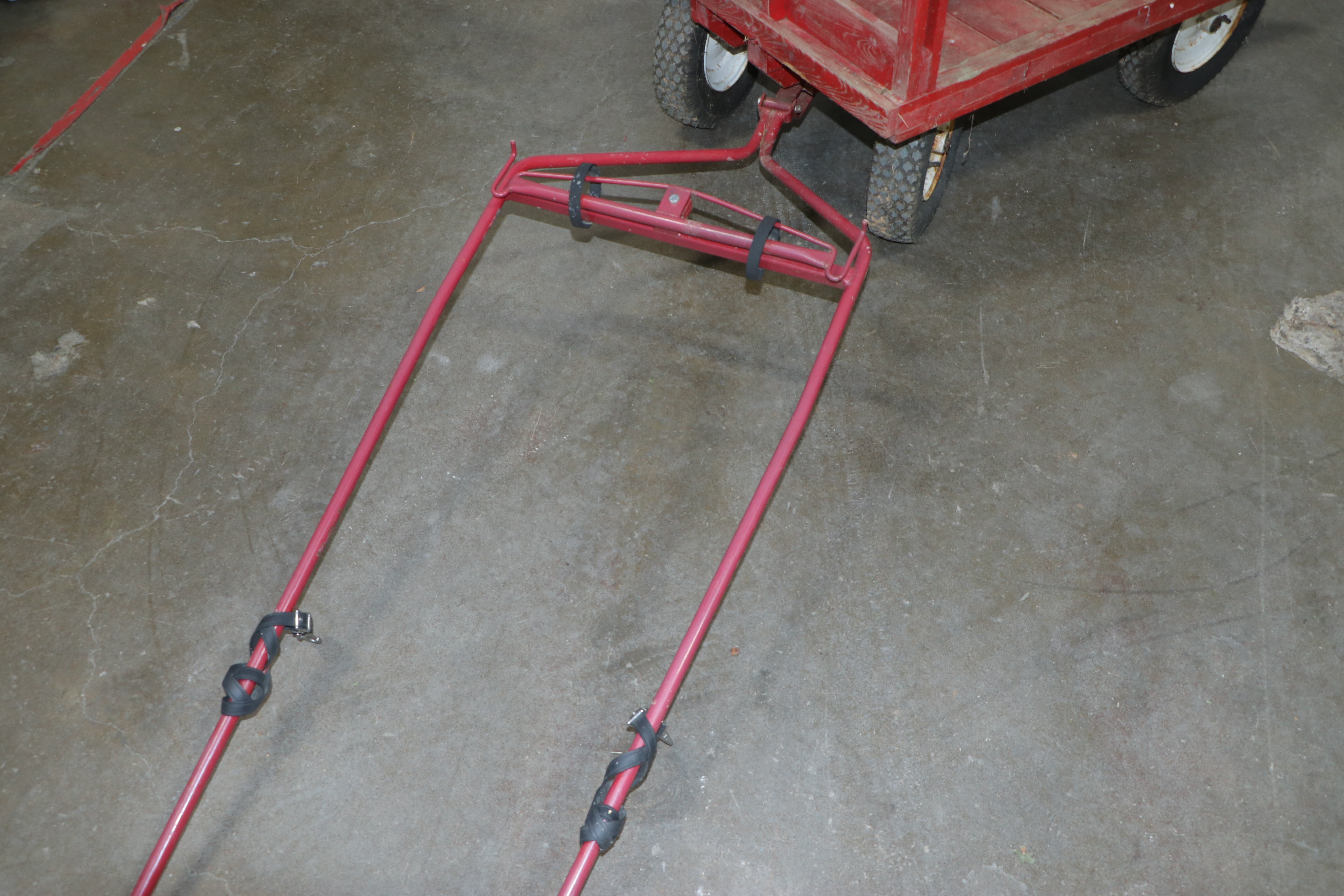 Wooden Garden Cart with Pony Hitch