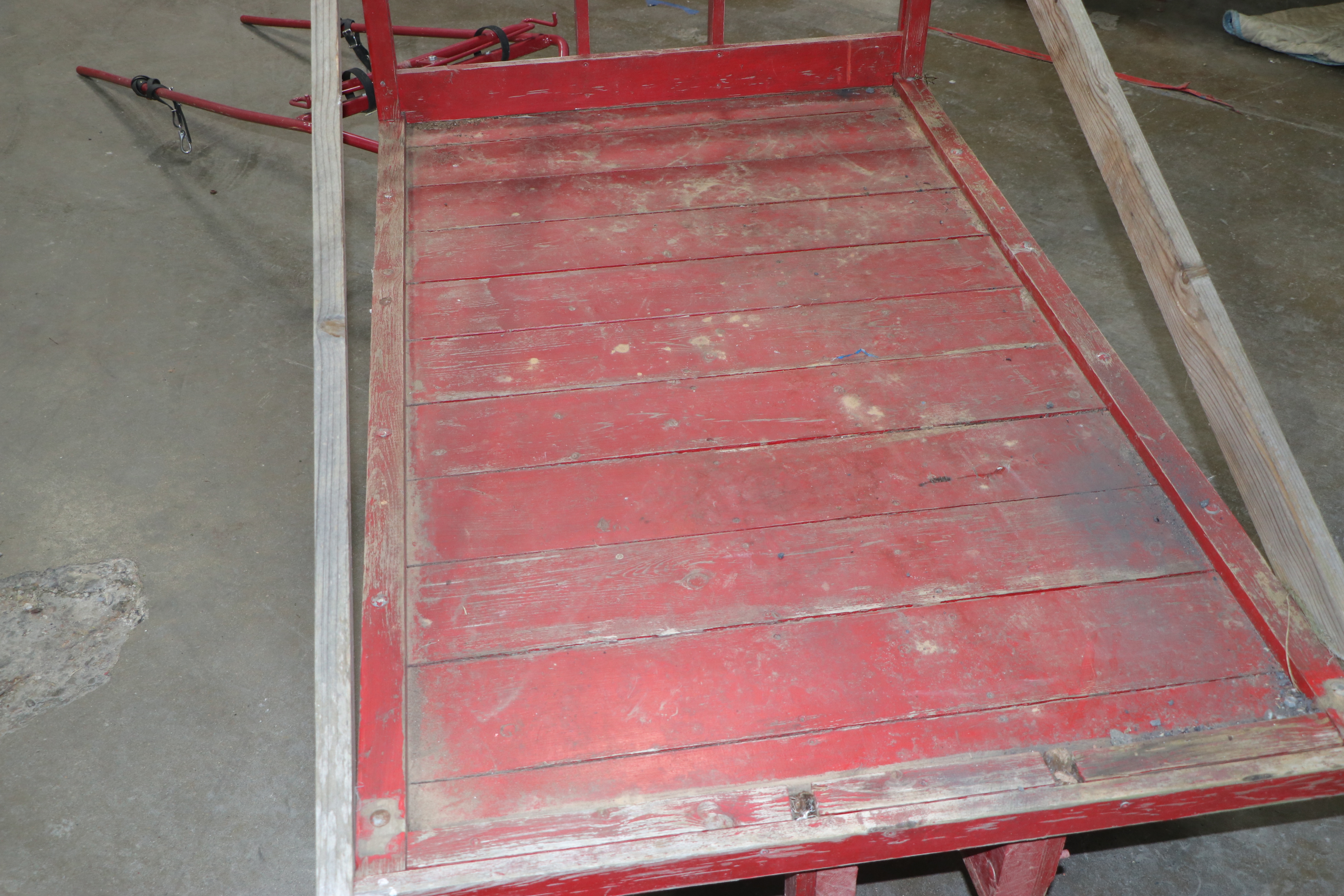 Wooden Garden Cart with Pony Hitch