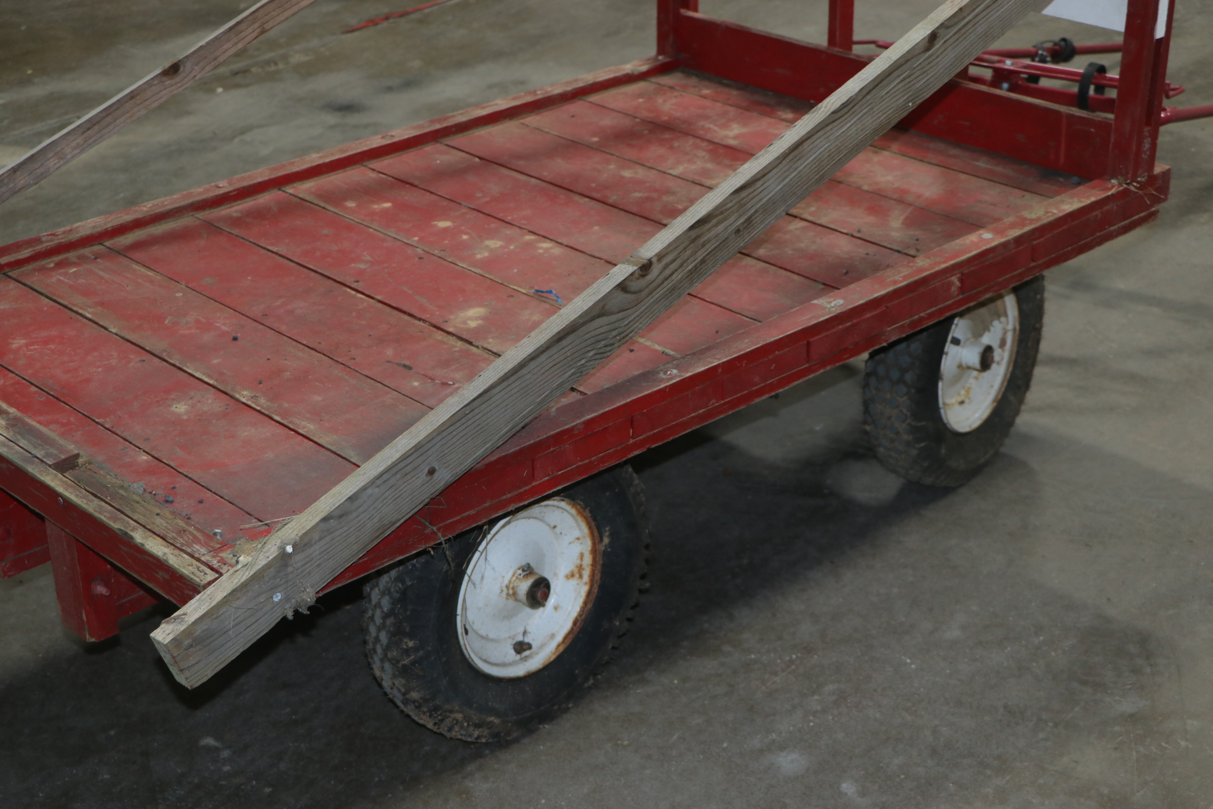 Wooden Garden Cart with Pony Hitch