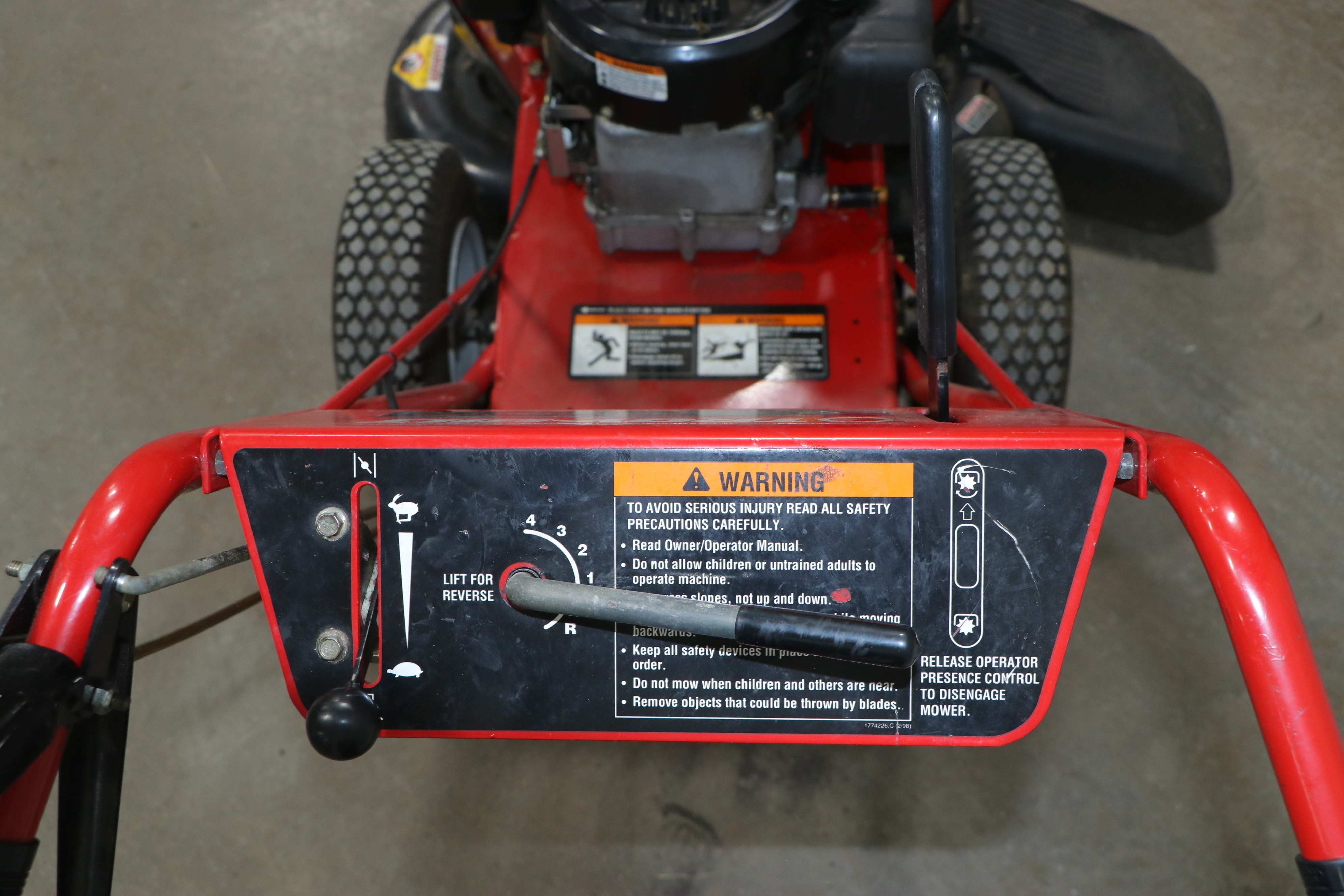 Troy-Bilt Wide Cut Lawn Mower