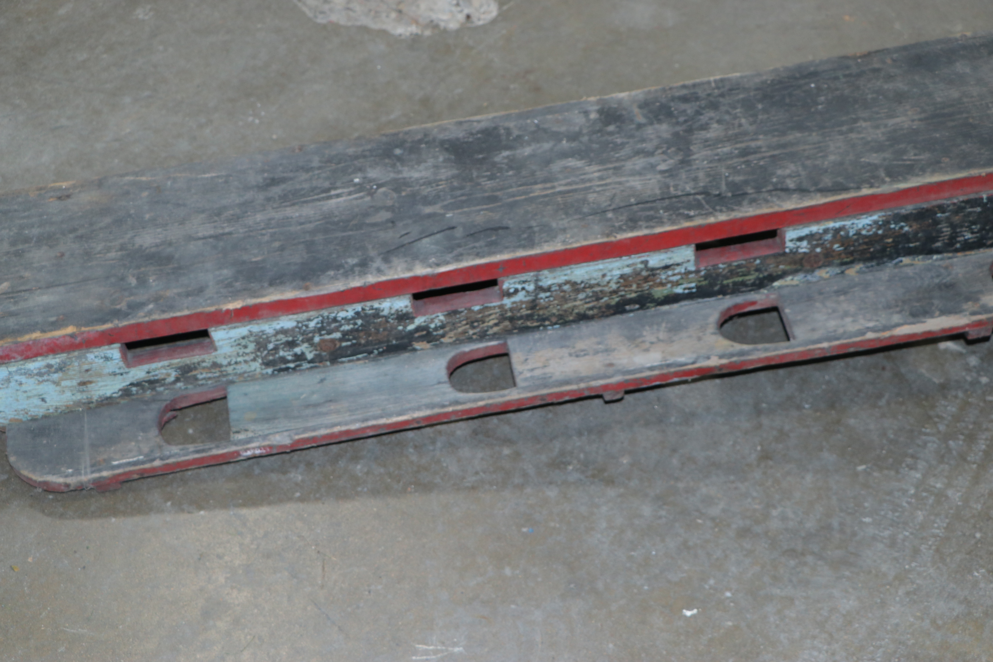 One Person Handmade Bobsled with Rocket Design, circa 1920s-1930s