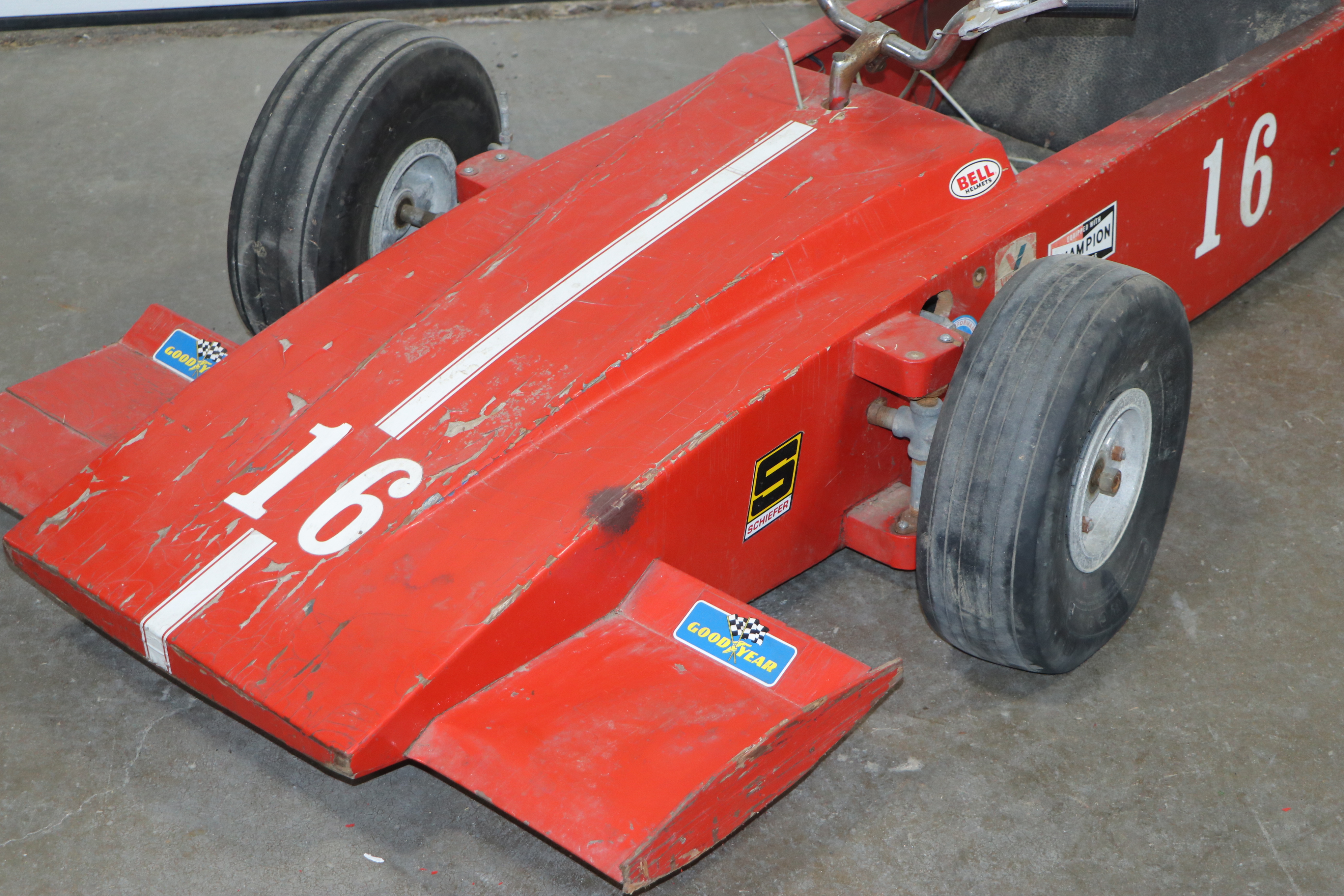 Formula One Style Motorized Racing Car Go Cart