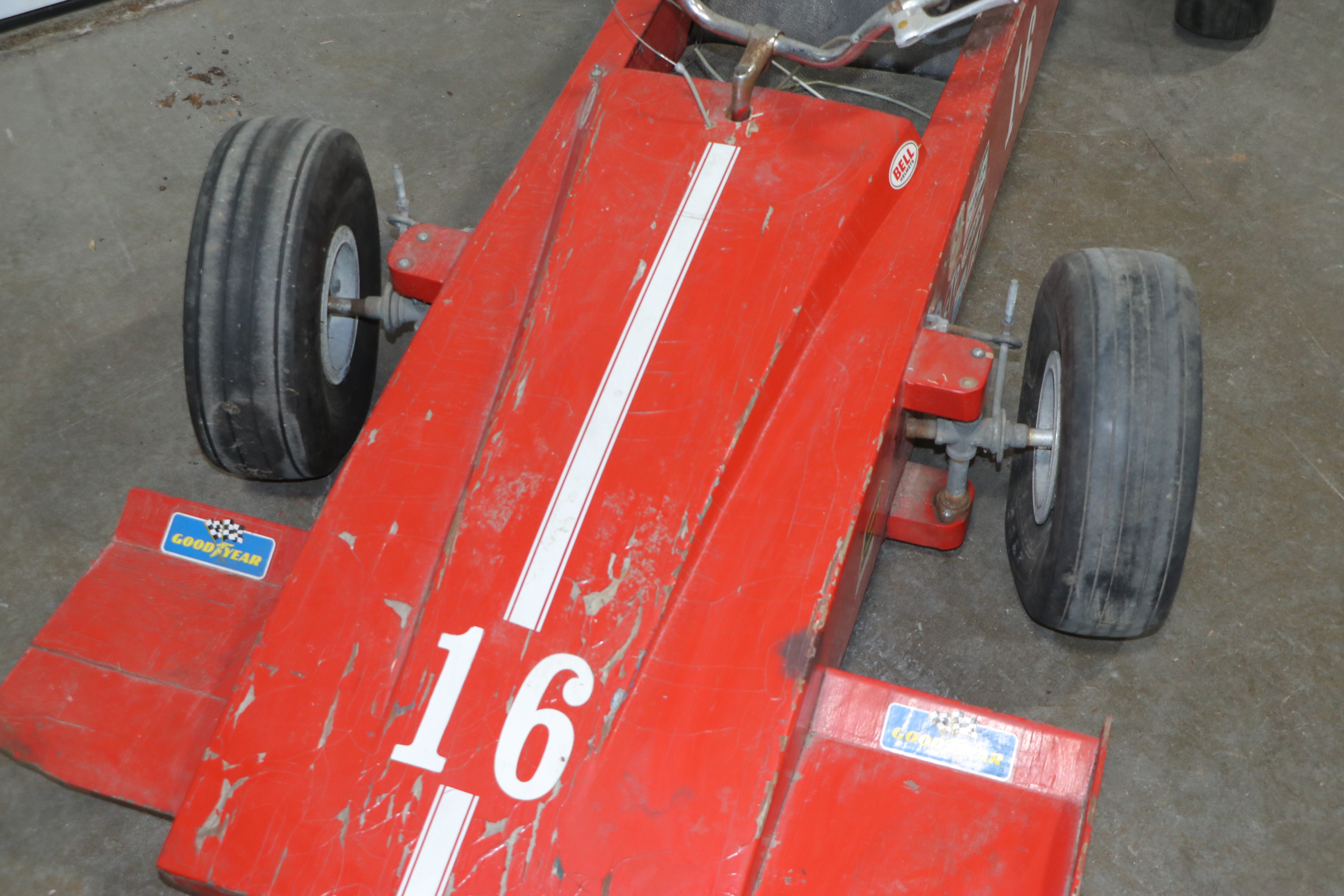 Formula One Style Motorized Racing Car Go Cart