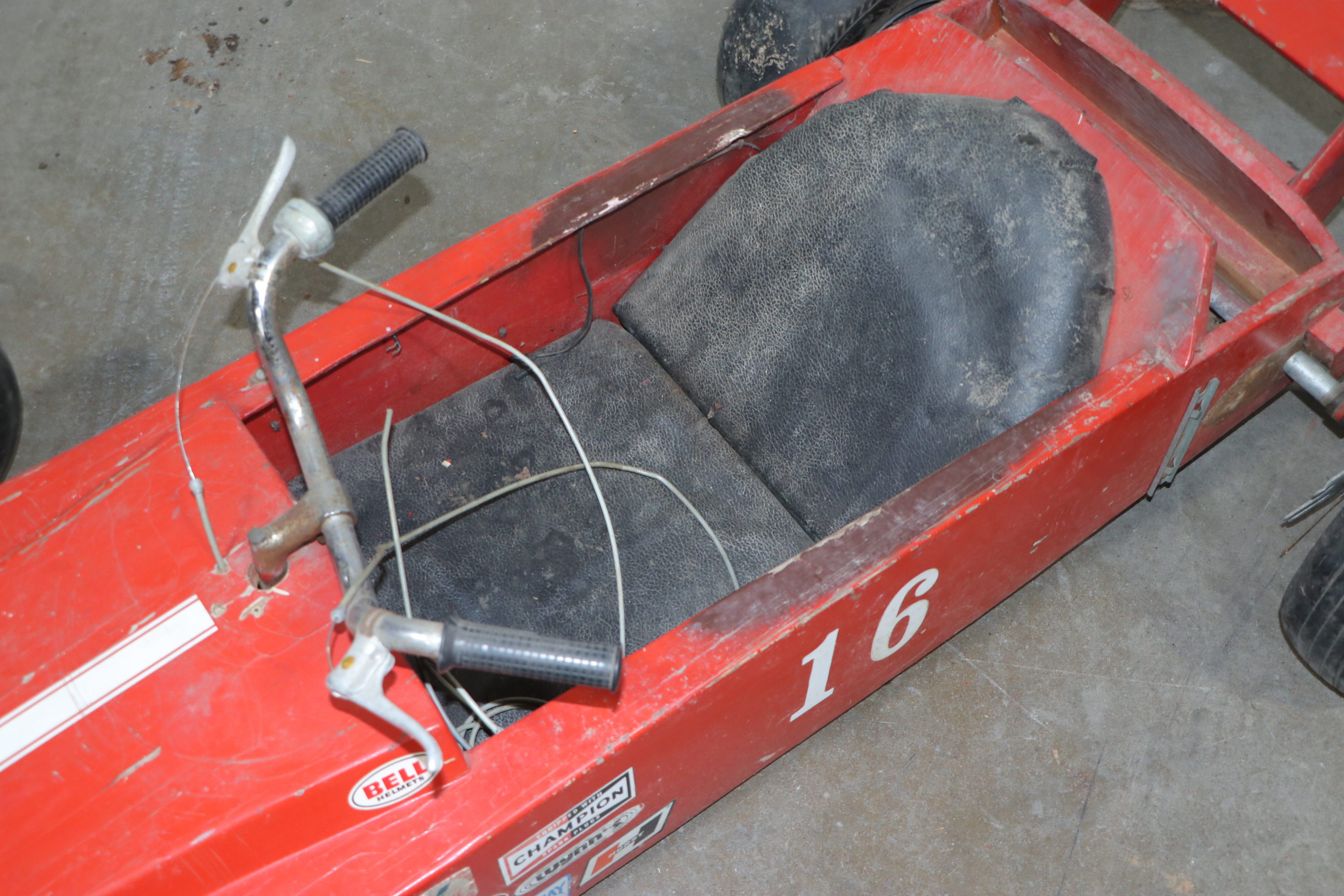 Formula One Style Motorized Racing Car Go Cart