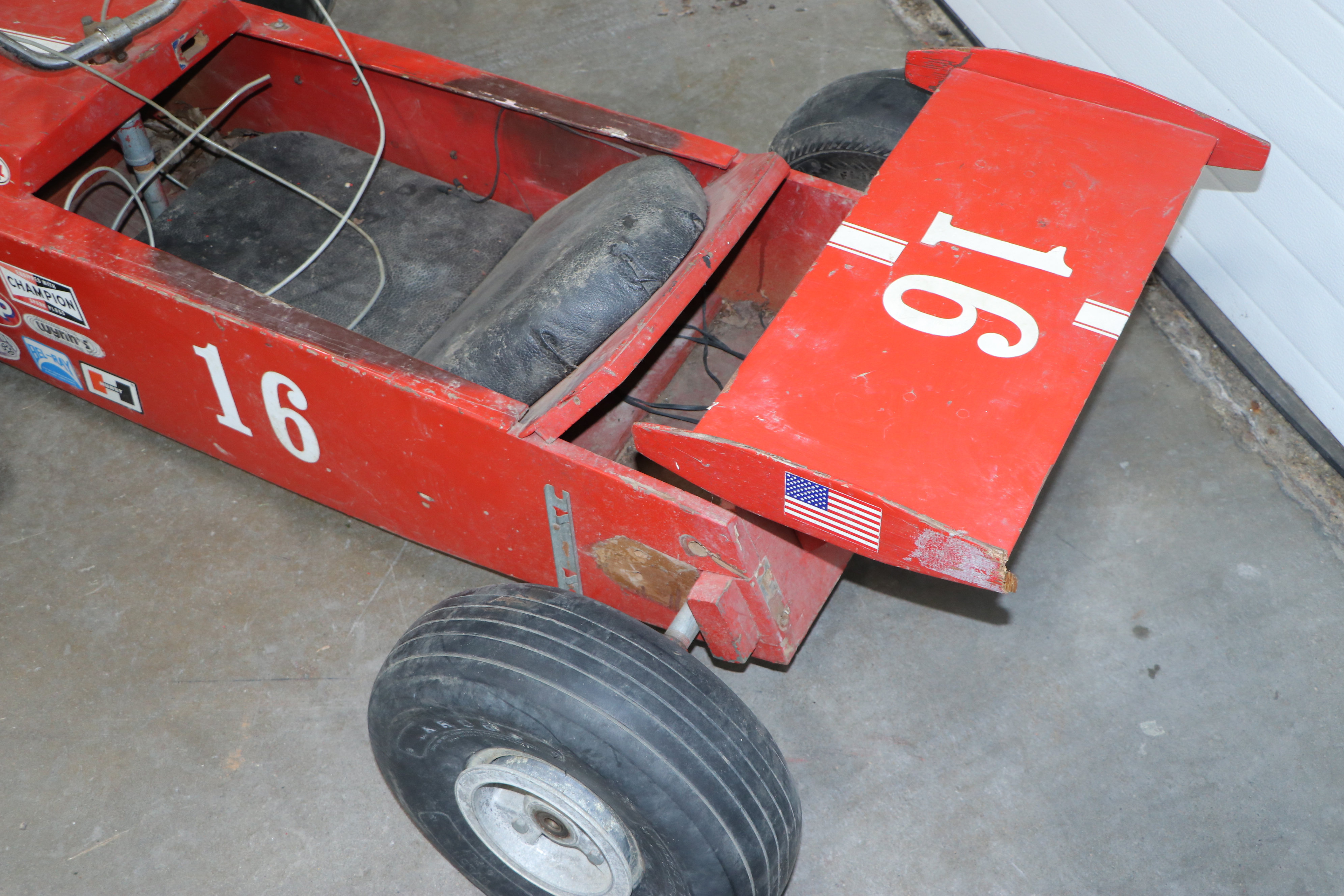 Formula One Style Motorized Racing Car Go Cart