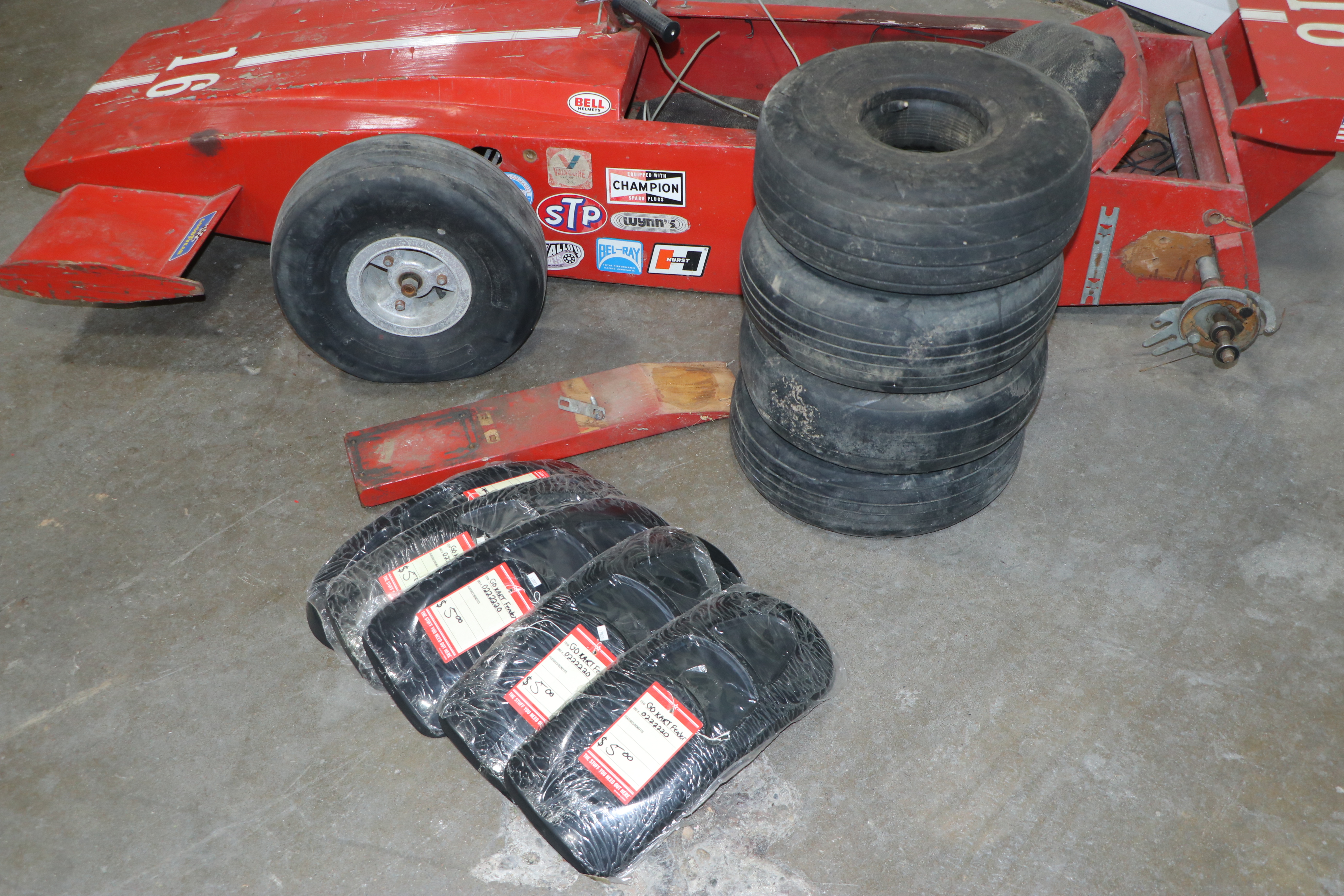 Formula One Style Motorized Racing Car Go Cart