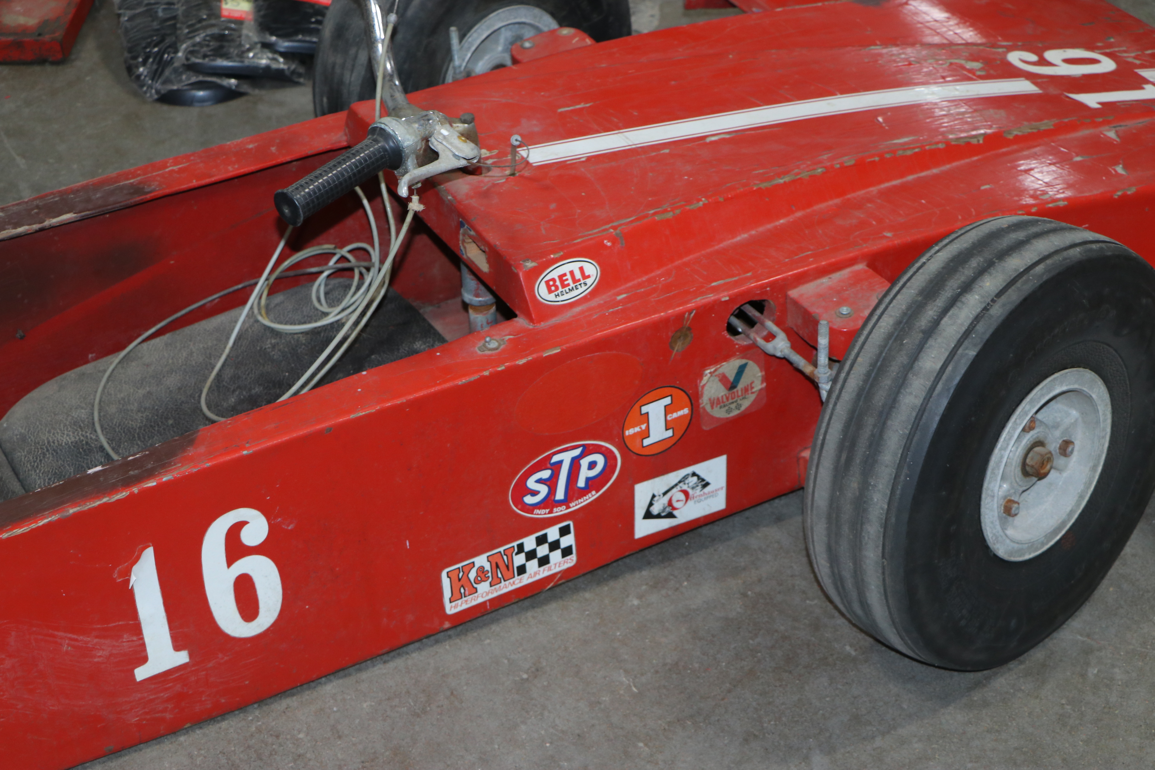 Formula One Style Motorized Racing Car Go Cart