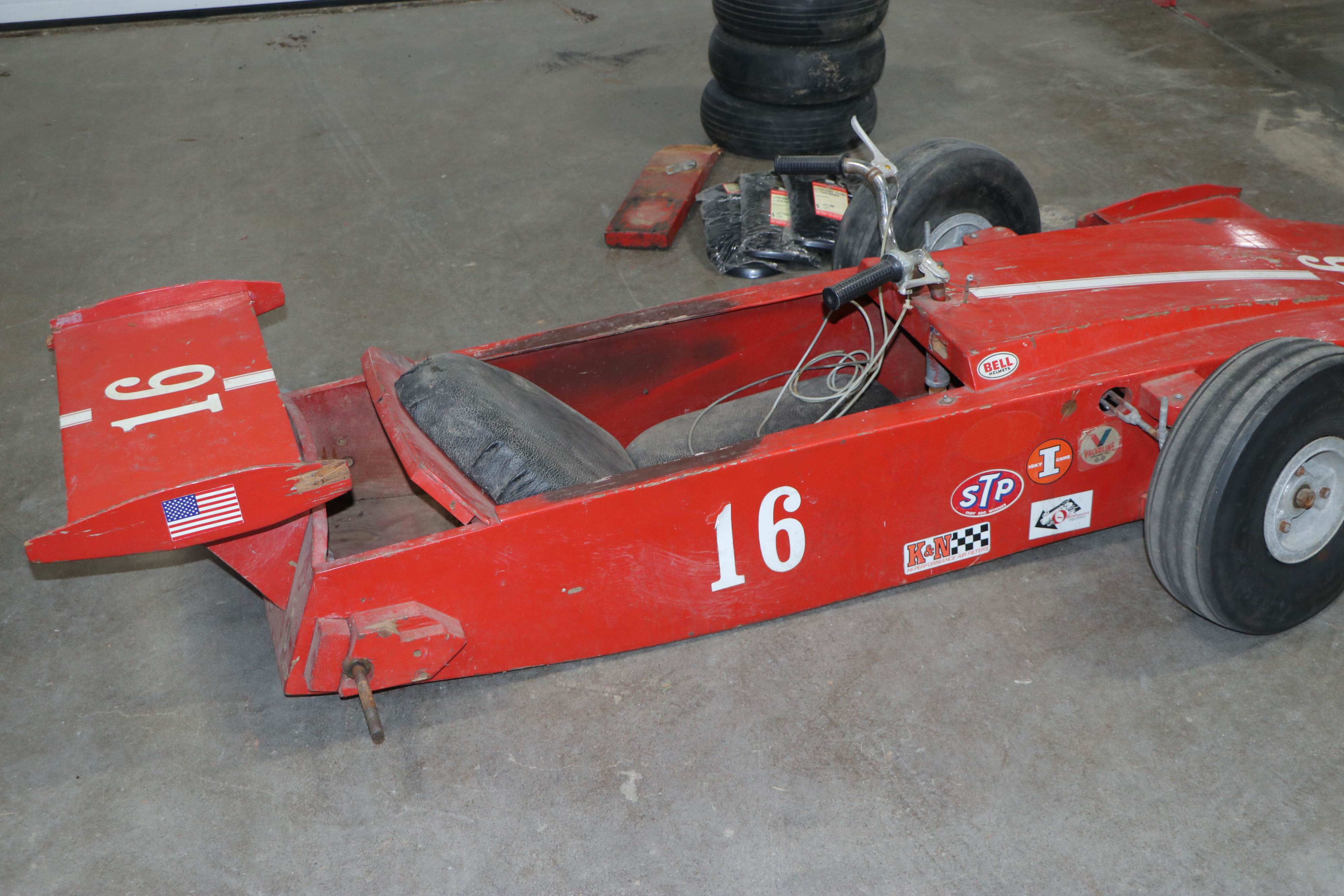 Formula One Style Motorized Racing Car Go Cart