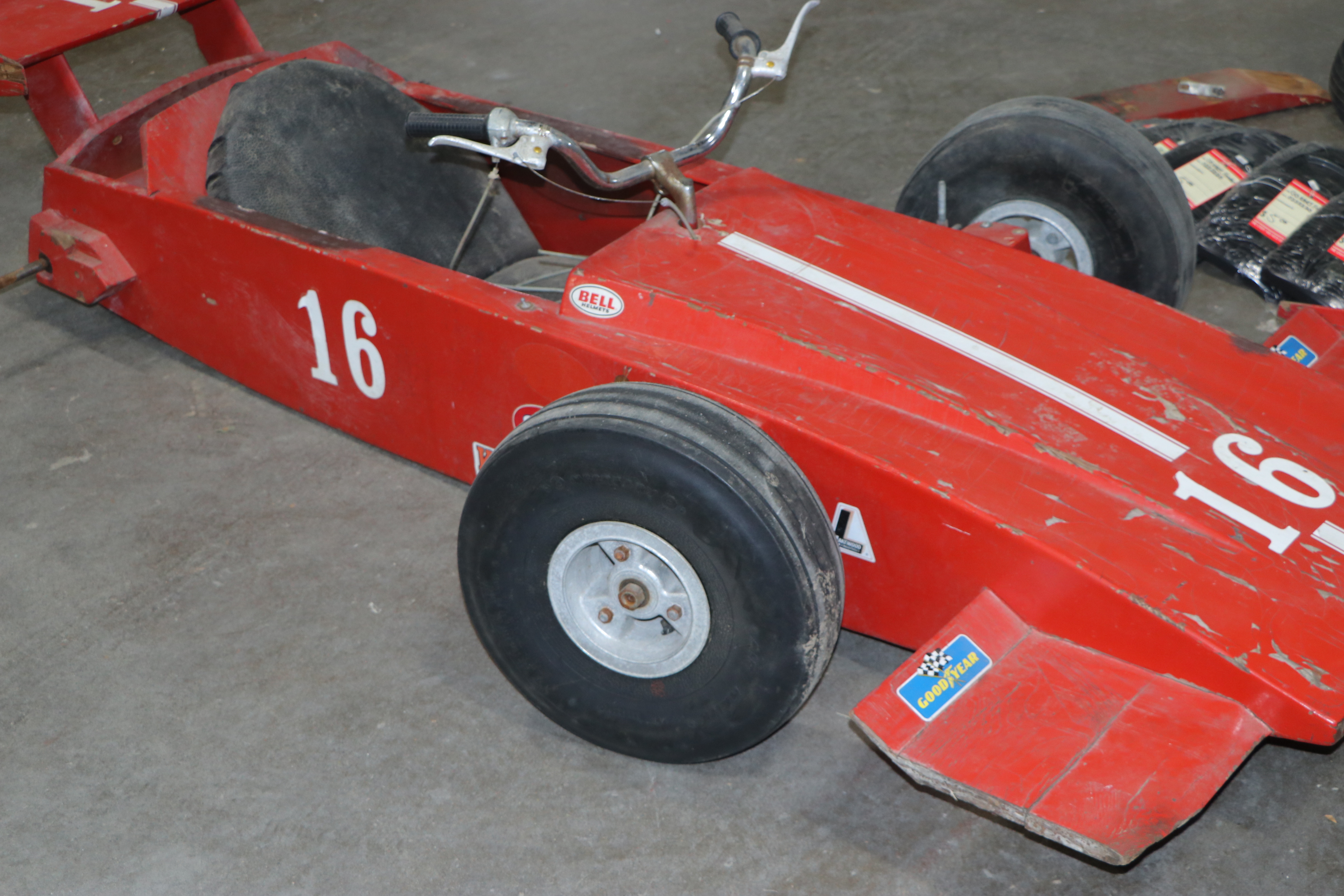 Formula One Style Motorized Racing Car Go Cart